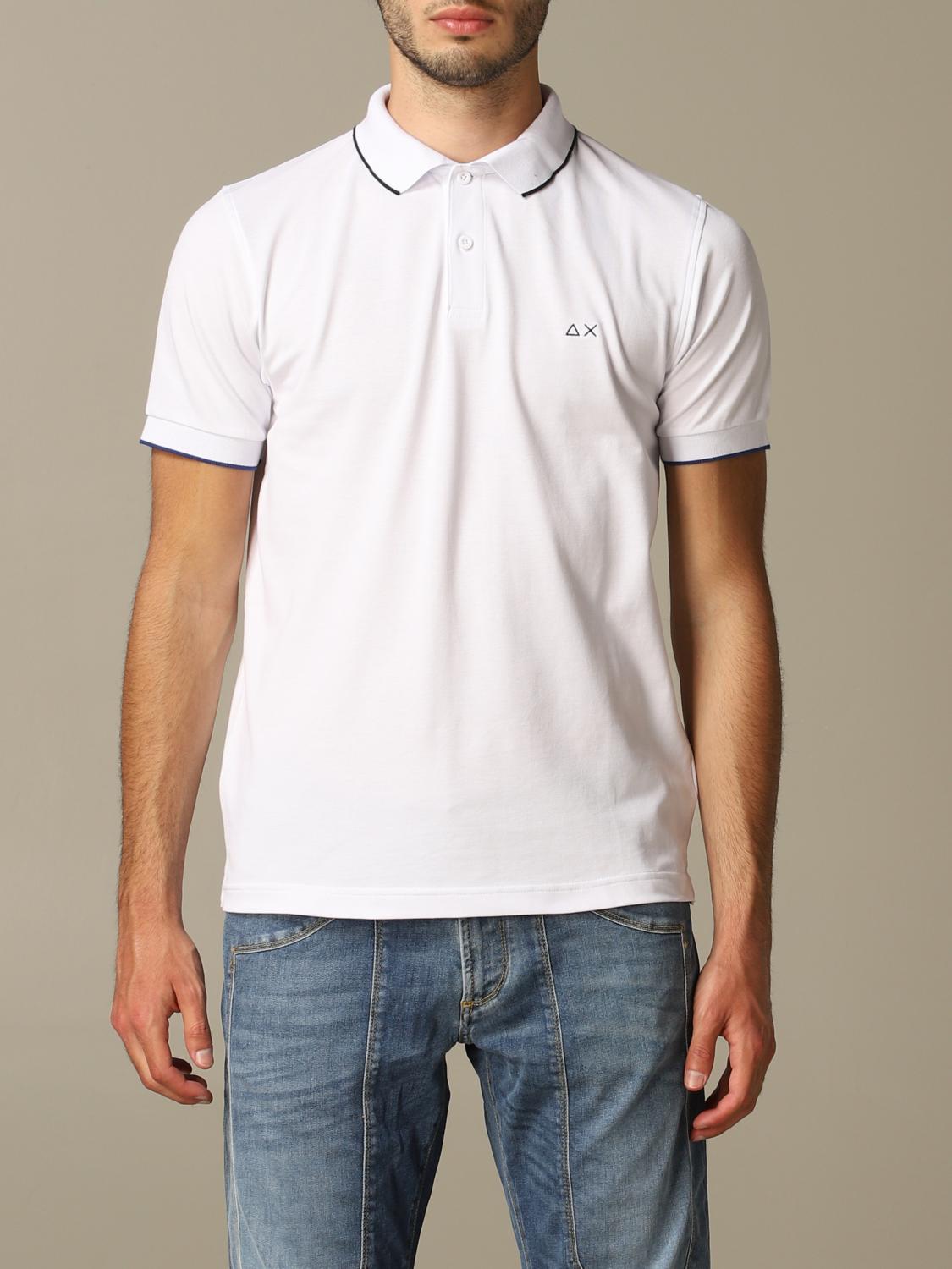 SUN68 T-SHIRT: Sun 68 Herren T-Shirt, Weiß - Img 1