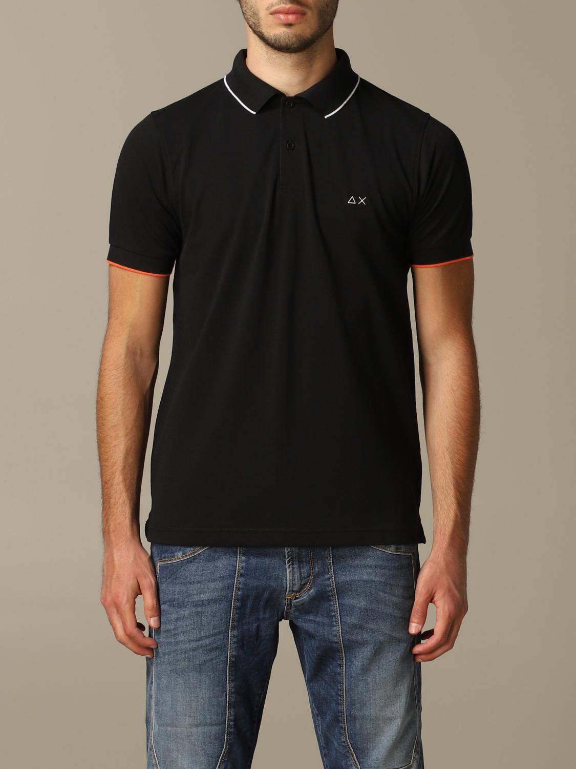 SUN68 CAMISETA: Camiseta hombre Sun 68, Negro - Img 1
