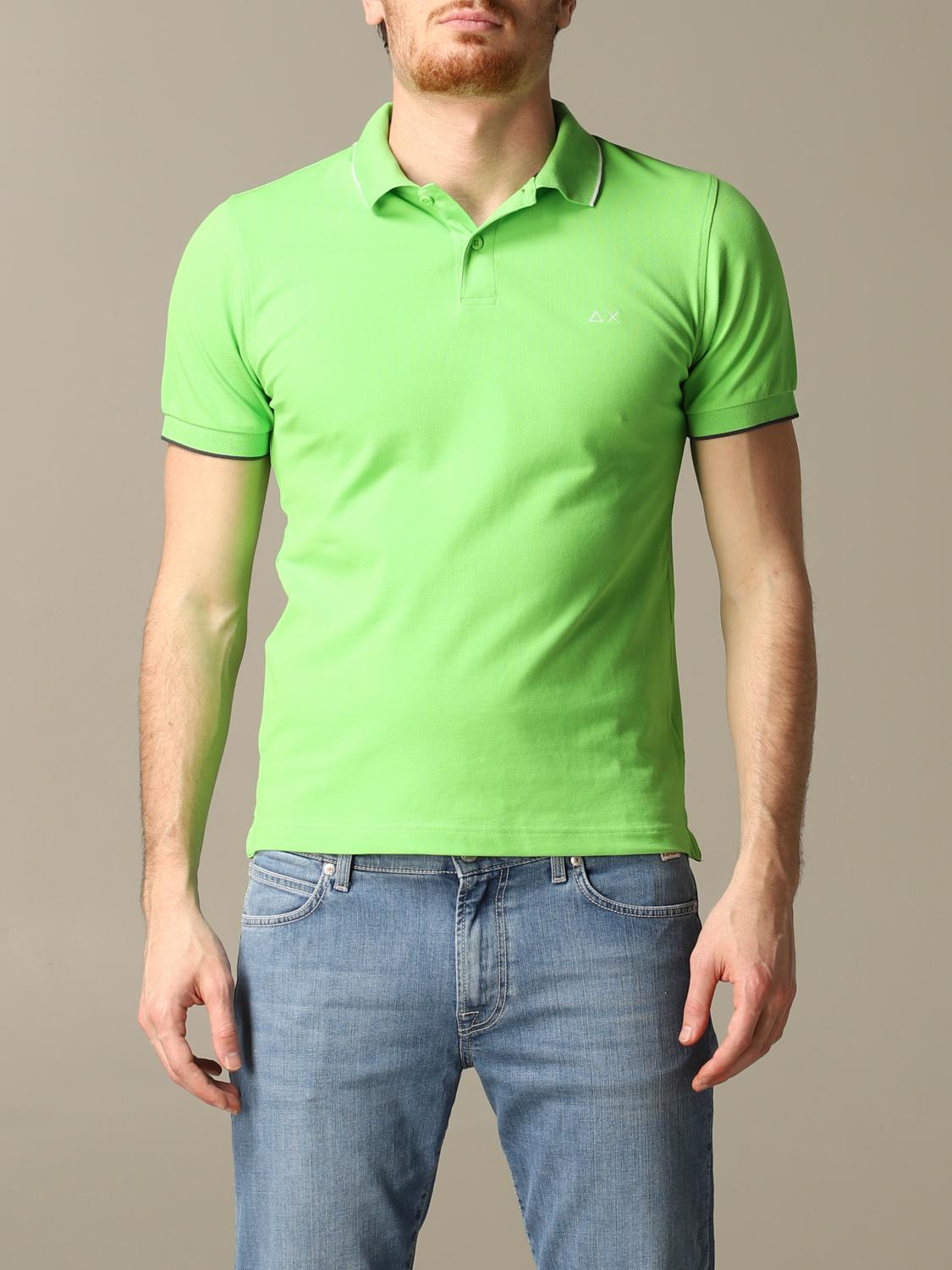 SUN68 CAMISETA: Camiseta hombre Sun 68, Amarillo - Img 1