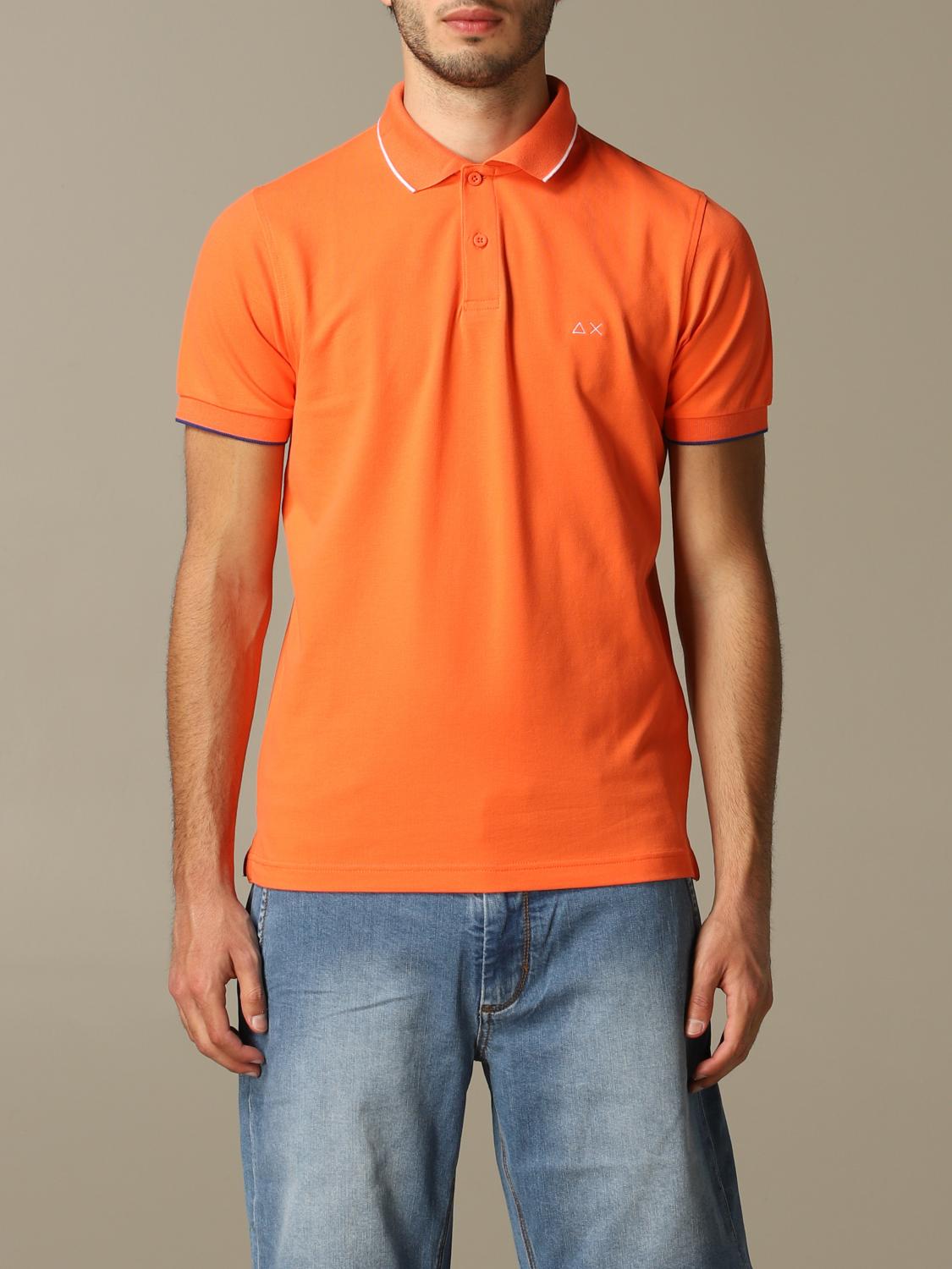 SUN68 CAMISETA: Camiseta hombre Sun 68, Naranja - Img 1