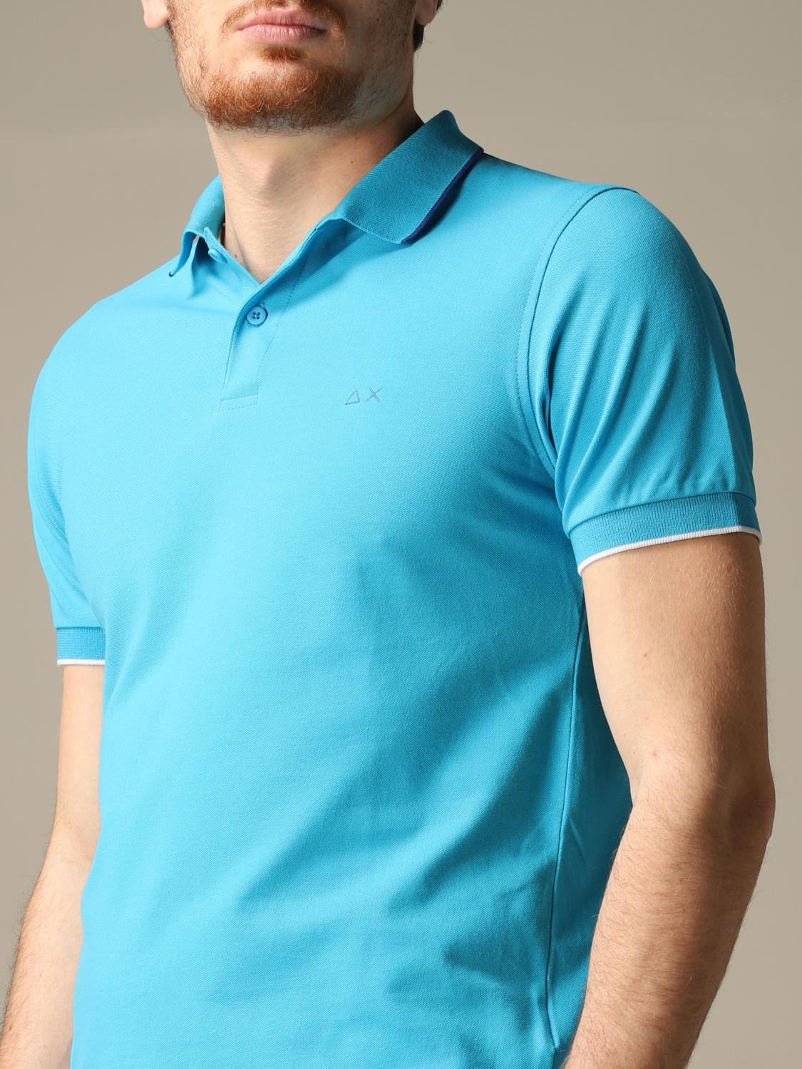 SUN68 CAMISETA: Camiseta hombre Sun 68, Turquesa - Img 3