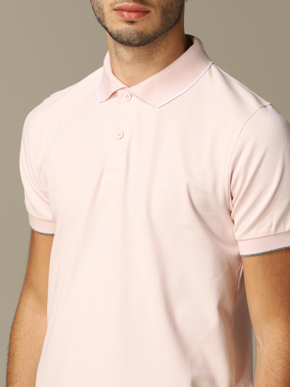 SUN68 CAMISETA: Camiseta hombre Sun 68, Rosa - Img 3