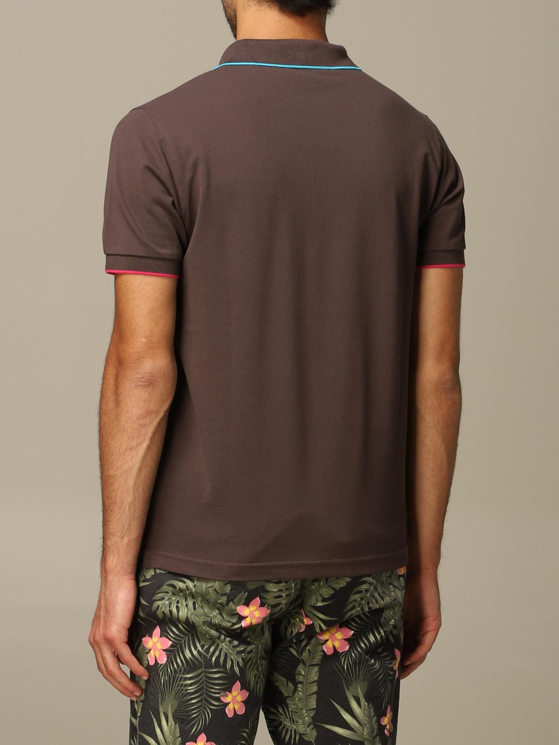 SUN68 CAMISETA: Camiseta hombre Sun 68, Marrón - Img 2