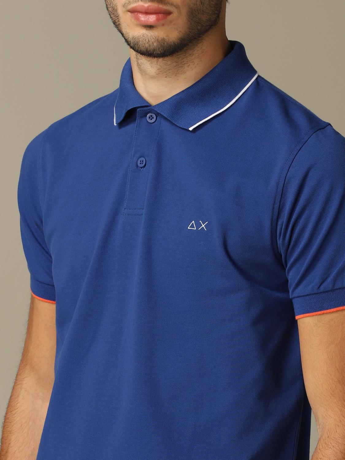 SUN68 CAMISETA: Camiseta hombre Sun 68, Royal Blue - Img 3