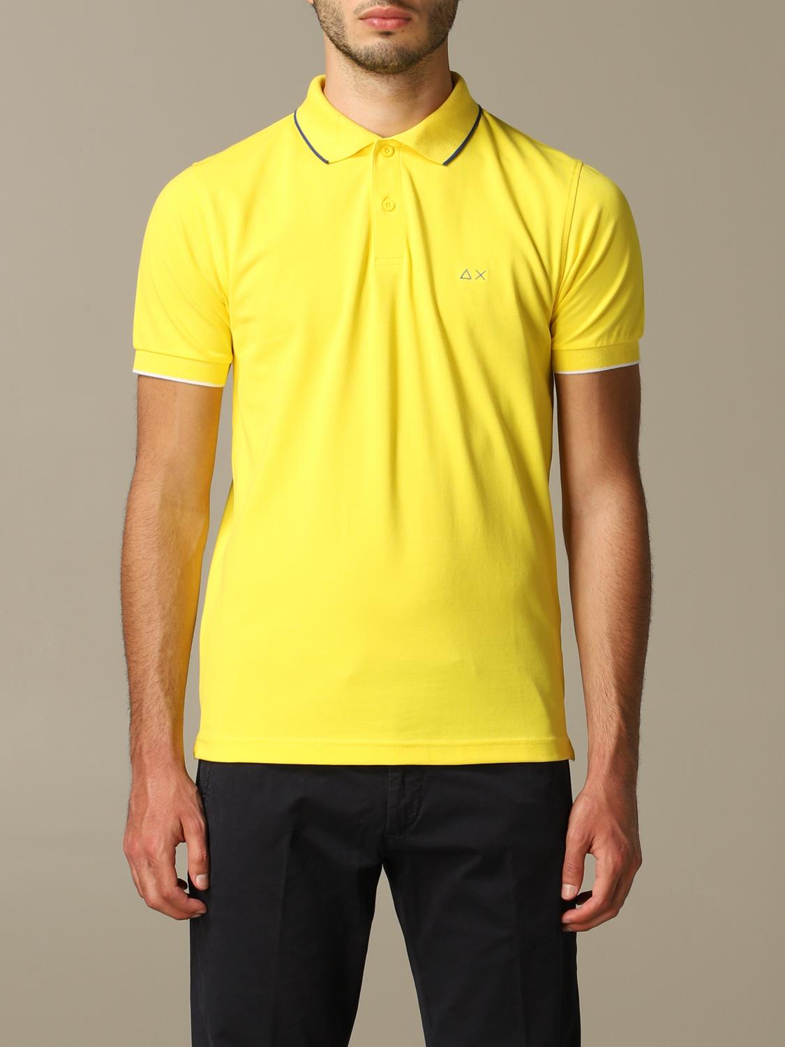 SUN68 CAMISETA: Camiseta hombre Sun 68, Ocre - Img 1