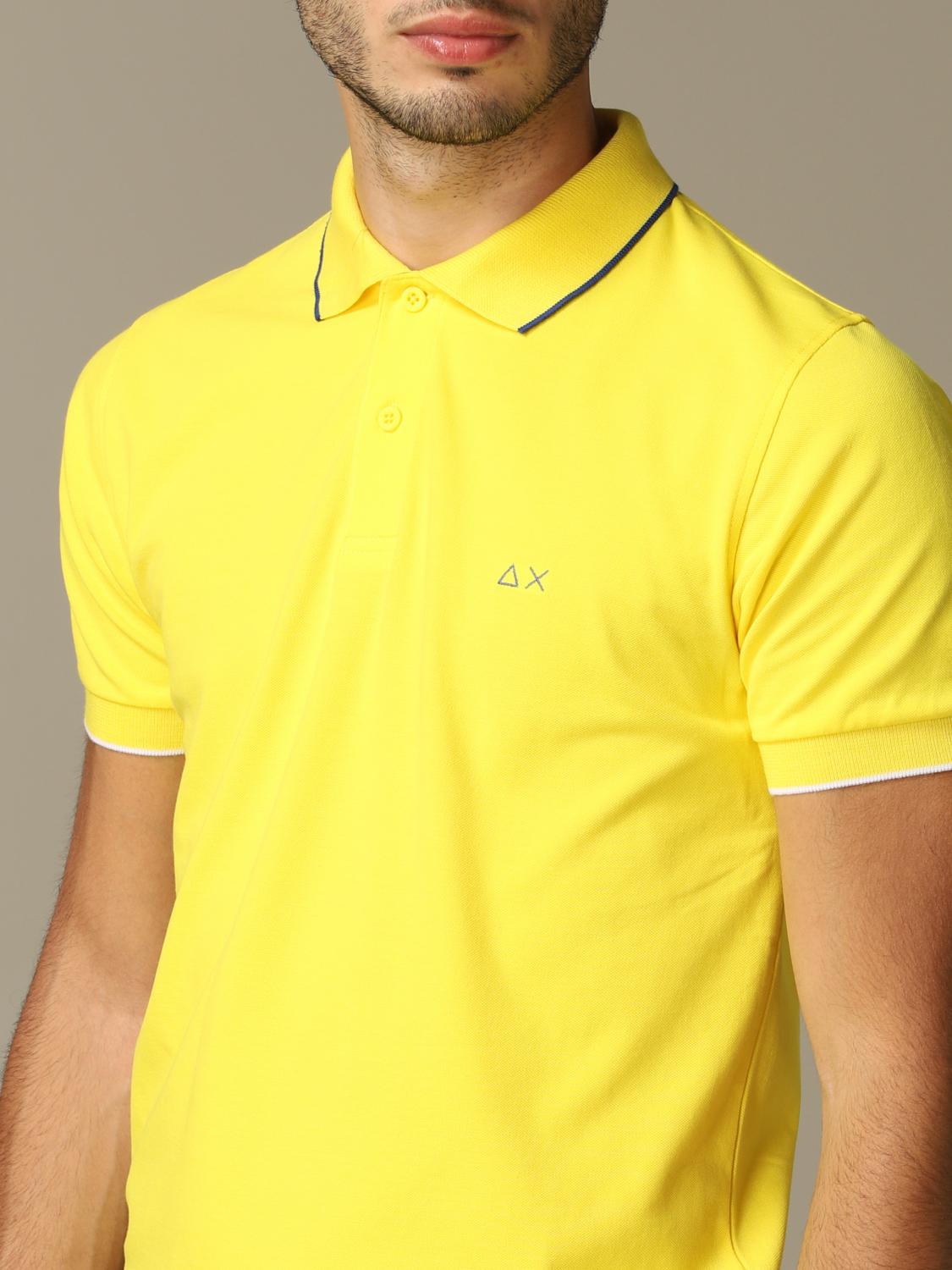 SUN68 CAMISETA: Camiseta hombre Sun 68, Ocre - Img 3
