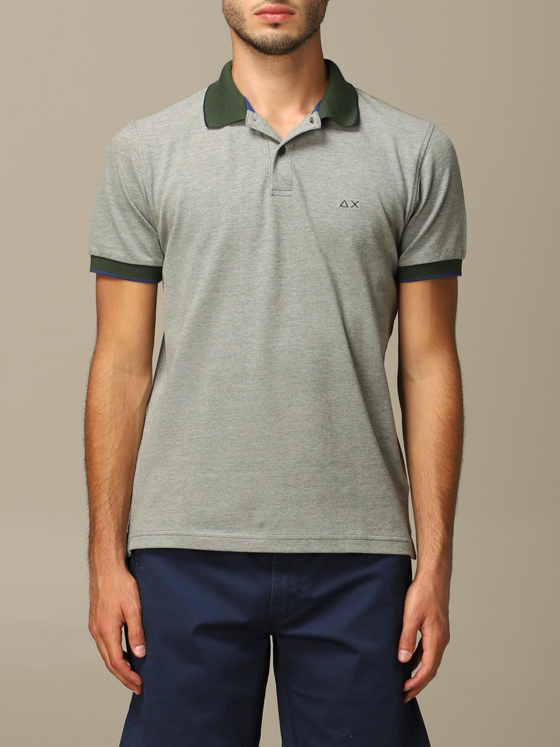 SUN68 CAMISETA: Camiseta hombre Sun 68, Césped - Img 1