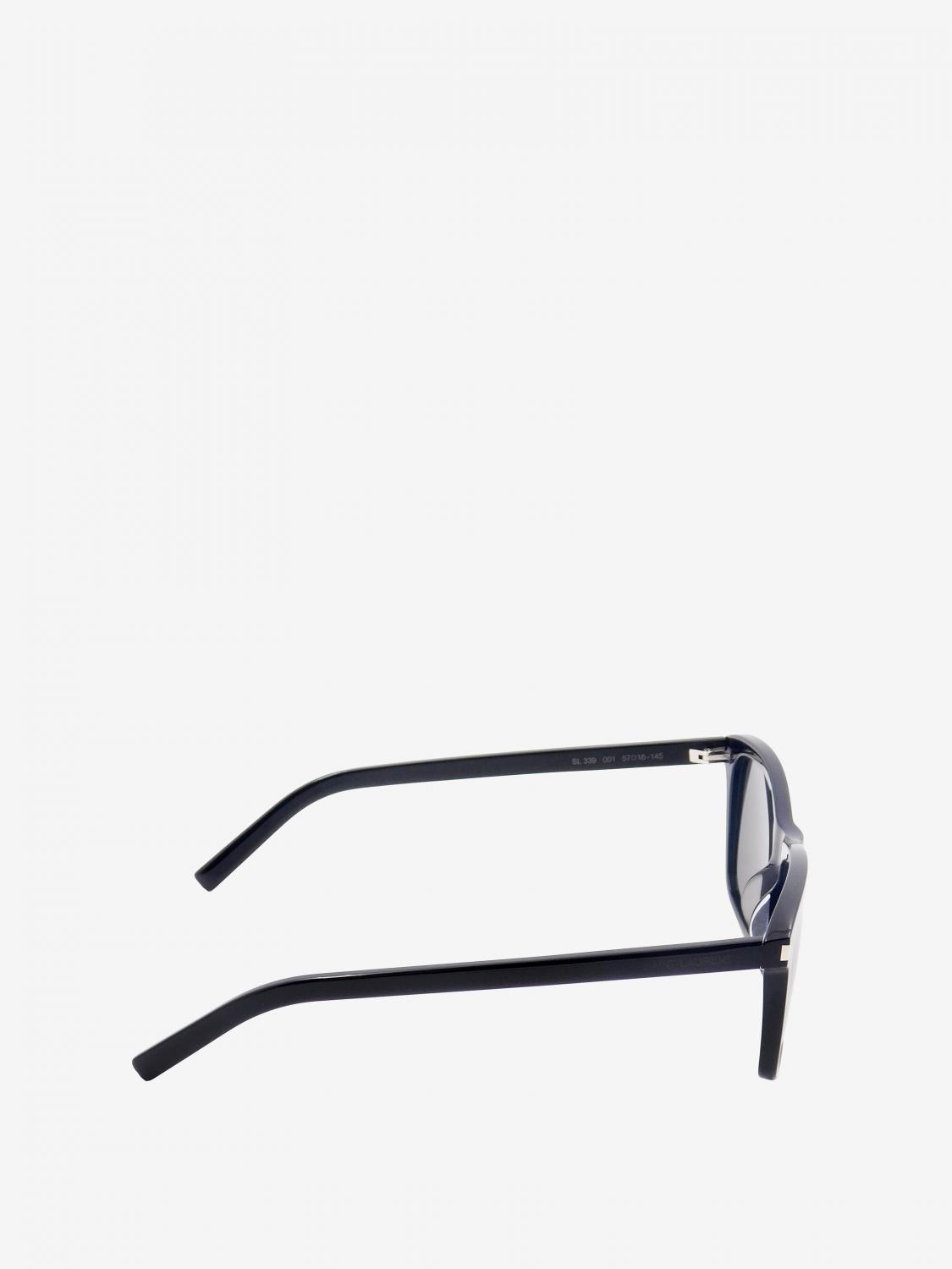 SAINT LAURENT 선글라스: 안경 여성 Saint Laurent, 블랙 - Img 3