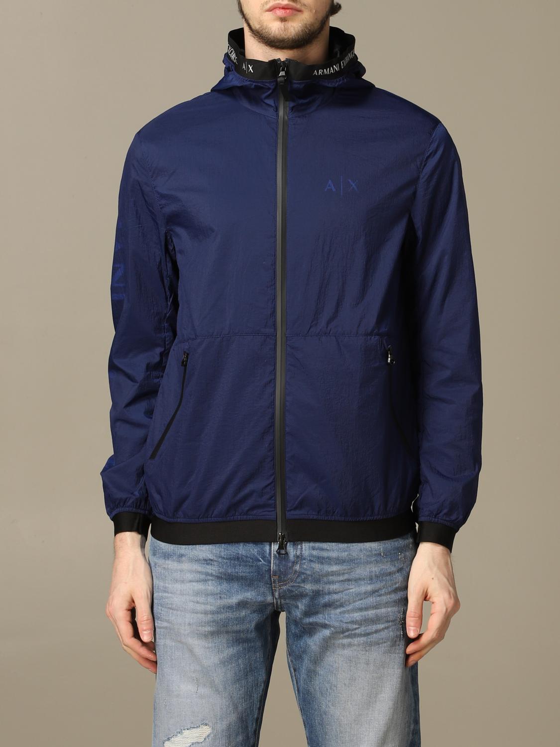 ARMANI EXCHANGE: Jacket men - Blue | Armani Exchange jacket