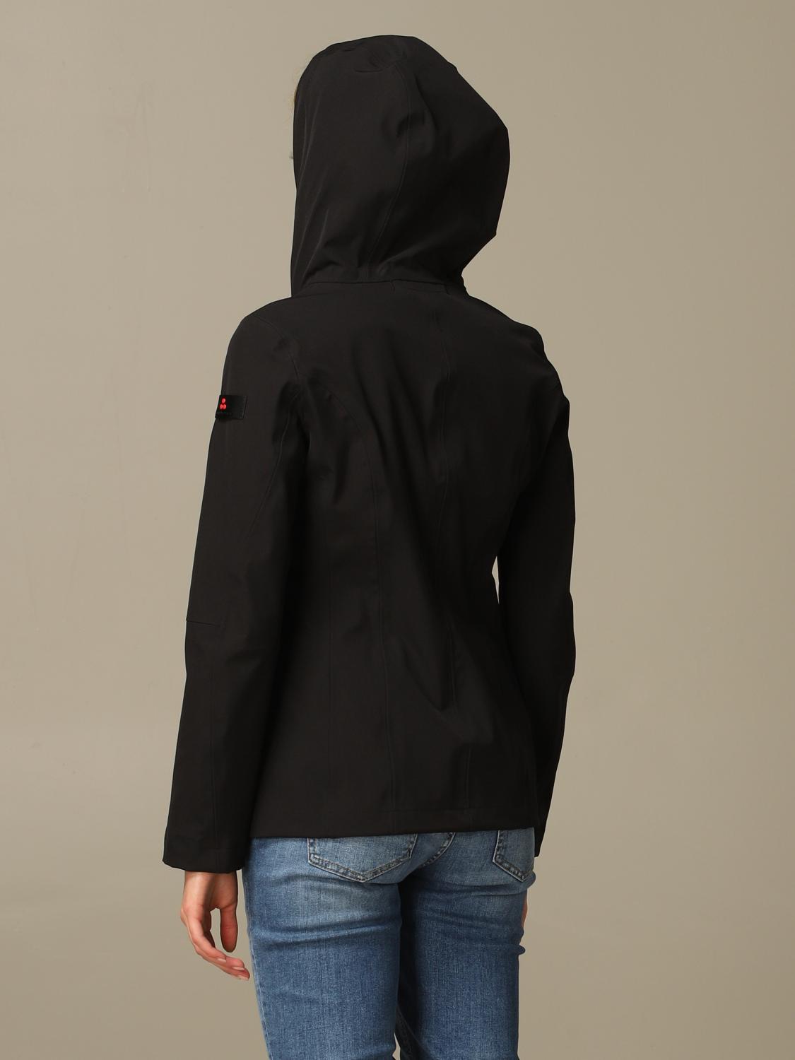 ジャケット PEUTEREY Woman Jacket Black PED512001191942 NER Peuterey Women's Mid-Length Jacket Black Women's Jacket