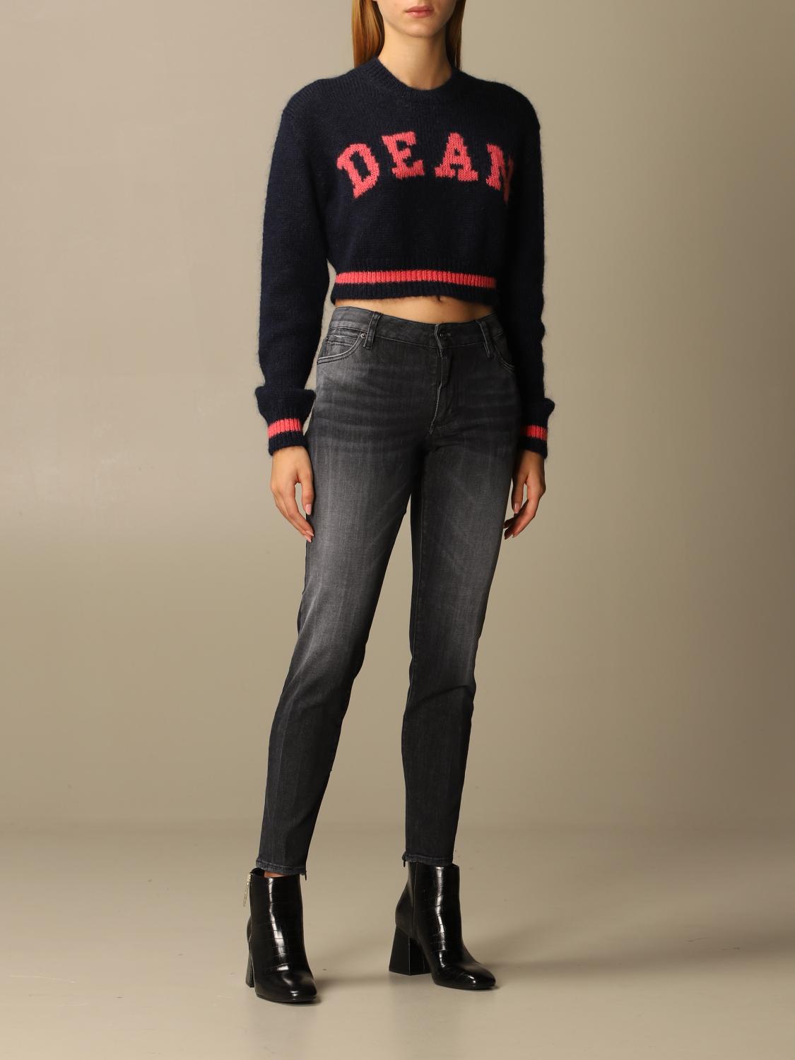 DSQUARED2: Trousers women - Black | Dsquared2 jeans