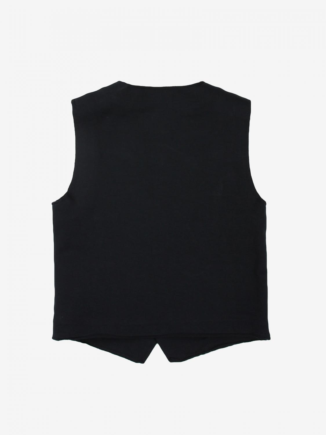 DANIELE ALESSANDRINI WAISTCOAT: Jacket kids Daniele Alessandrini, Blue - Img 2