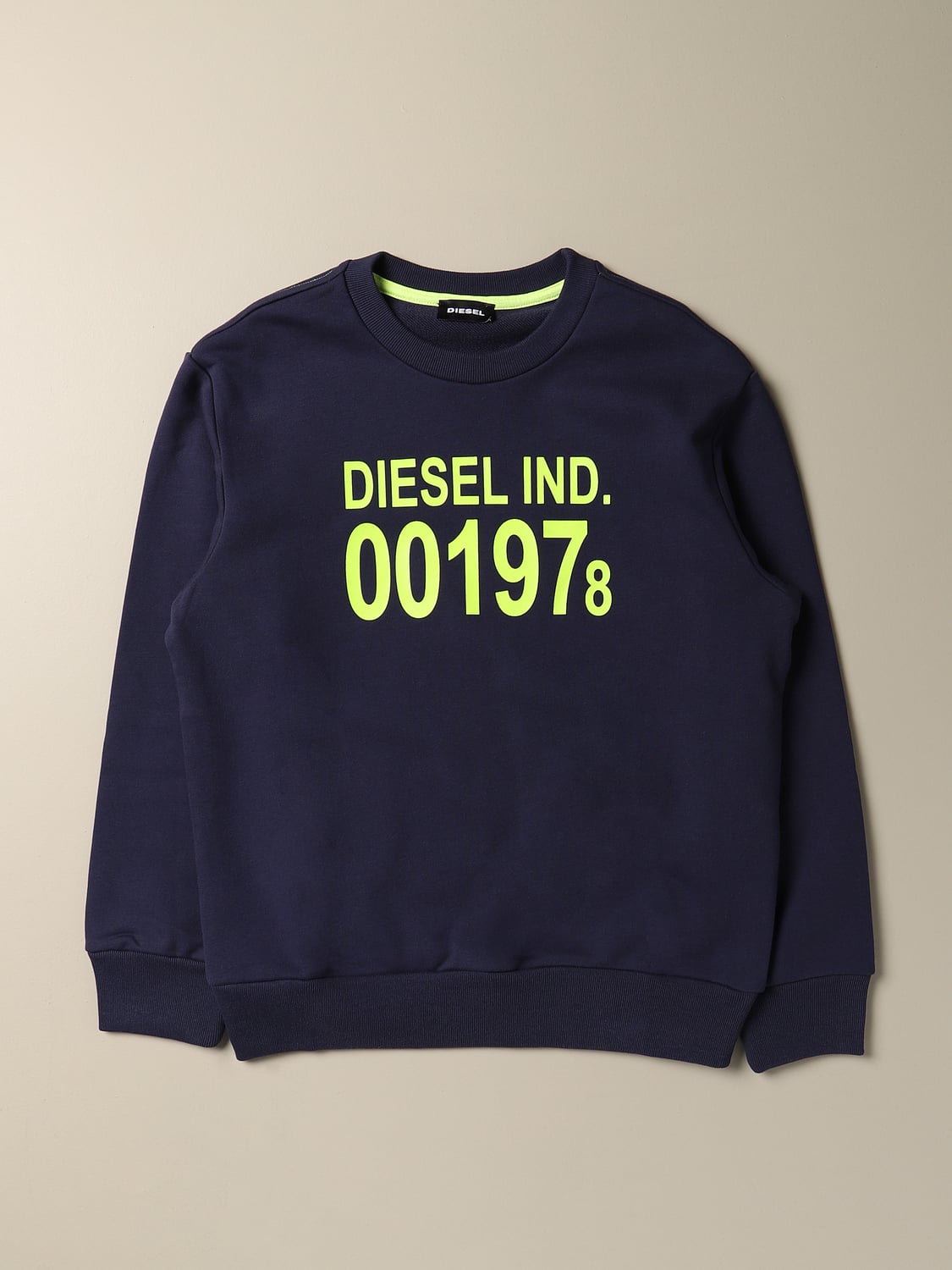 DIESEL PULL: Pull enfant Diesel, Bleu - Img 1