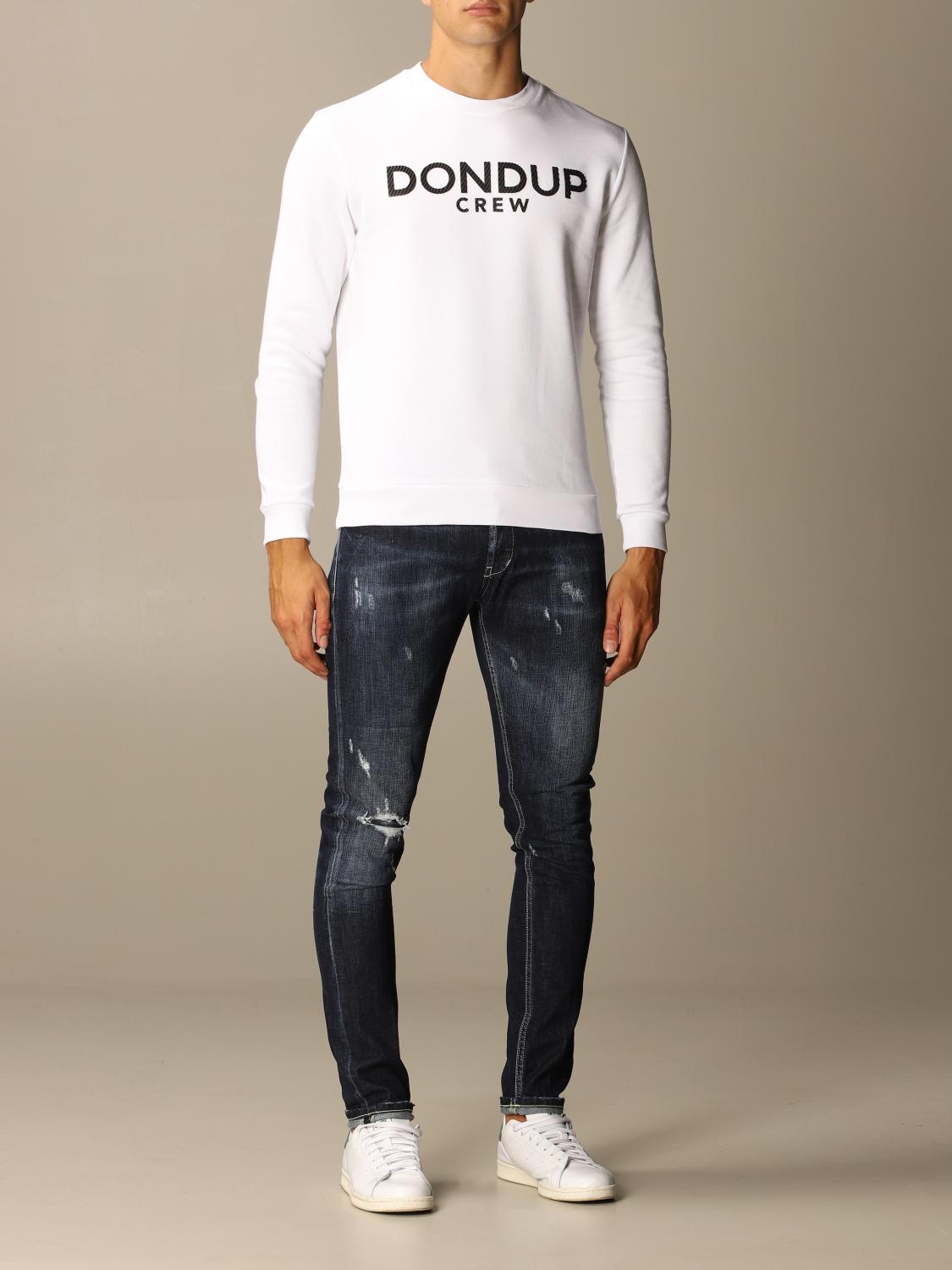 DONDUP スウェットシャツ: スウェットシャツ メンズ Dondup, ホワイト - Img 2