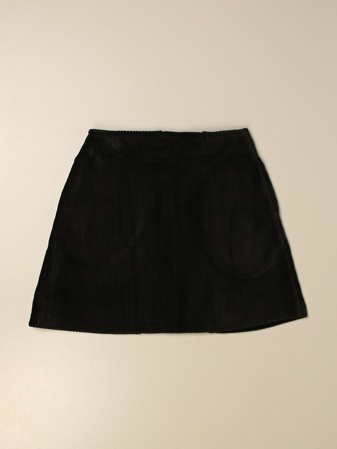 DKNY SKIRT: Short Dkny skirt with logo, Black - Img 2