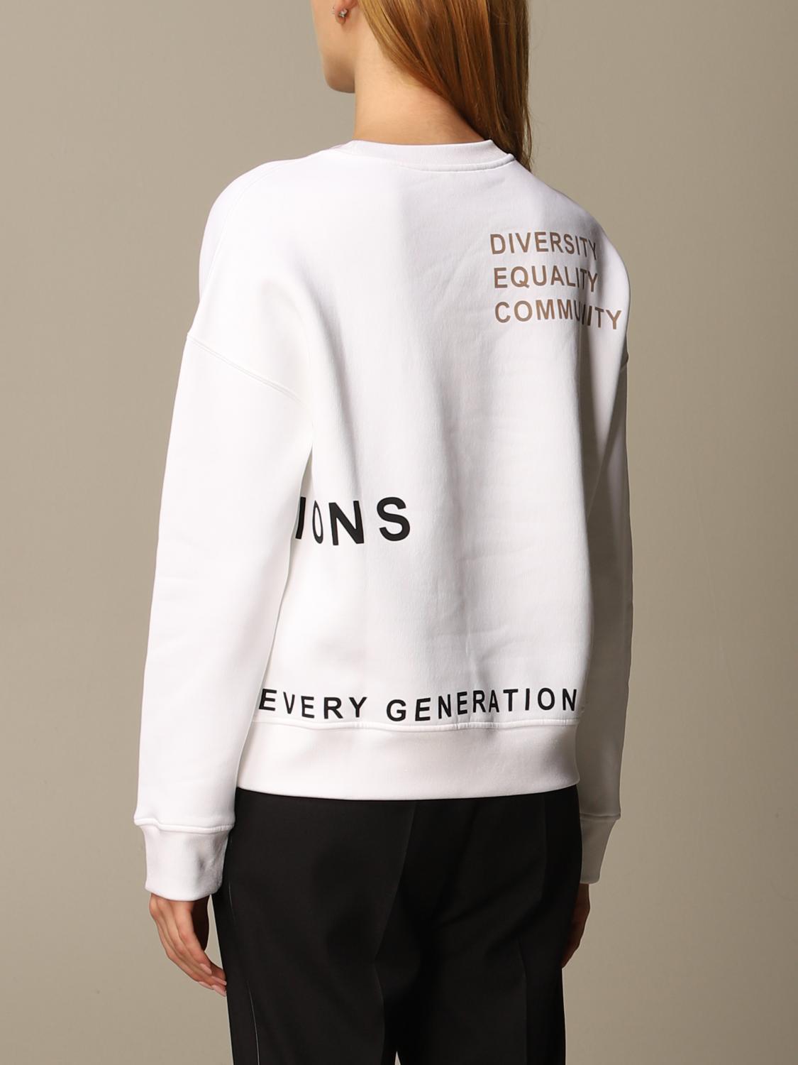 BOSS SUDADERA: Sudadera mujer Boss, Blanco - Img 2