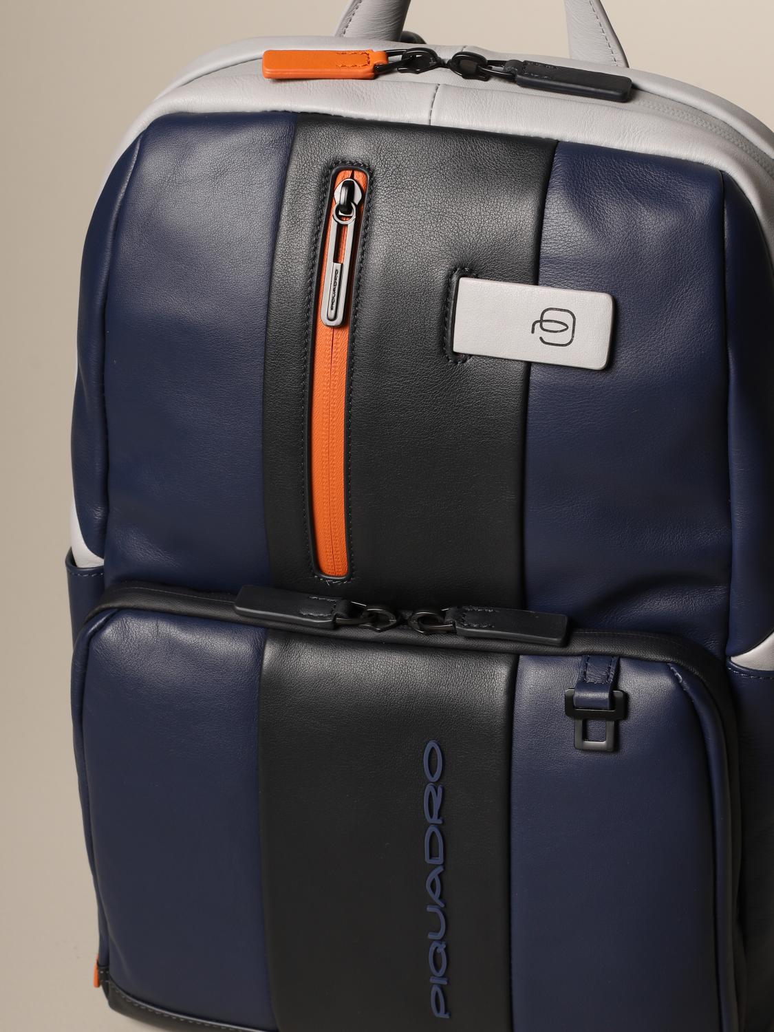 PIQUADRO BACKPACK: Piquadro backpack for PC and iPad, customizable with anti-theft and anti-fraud protection, Blue - Img 3