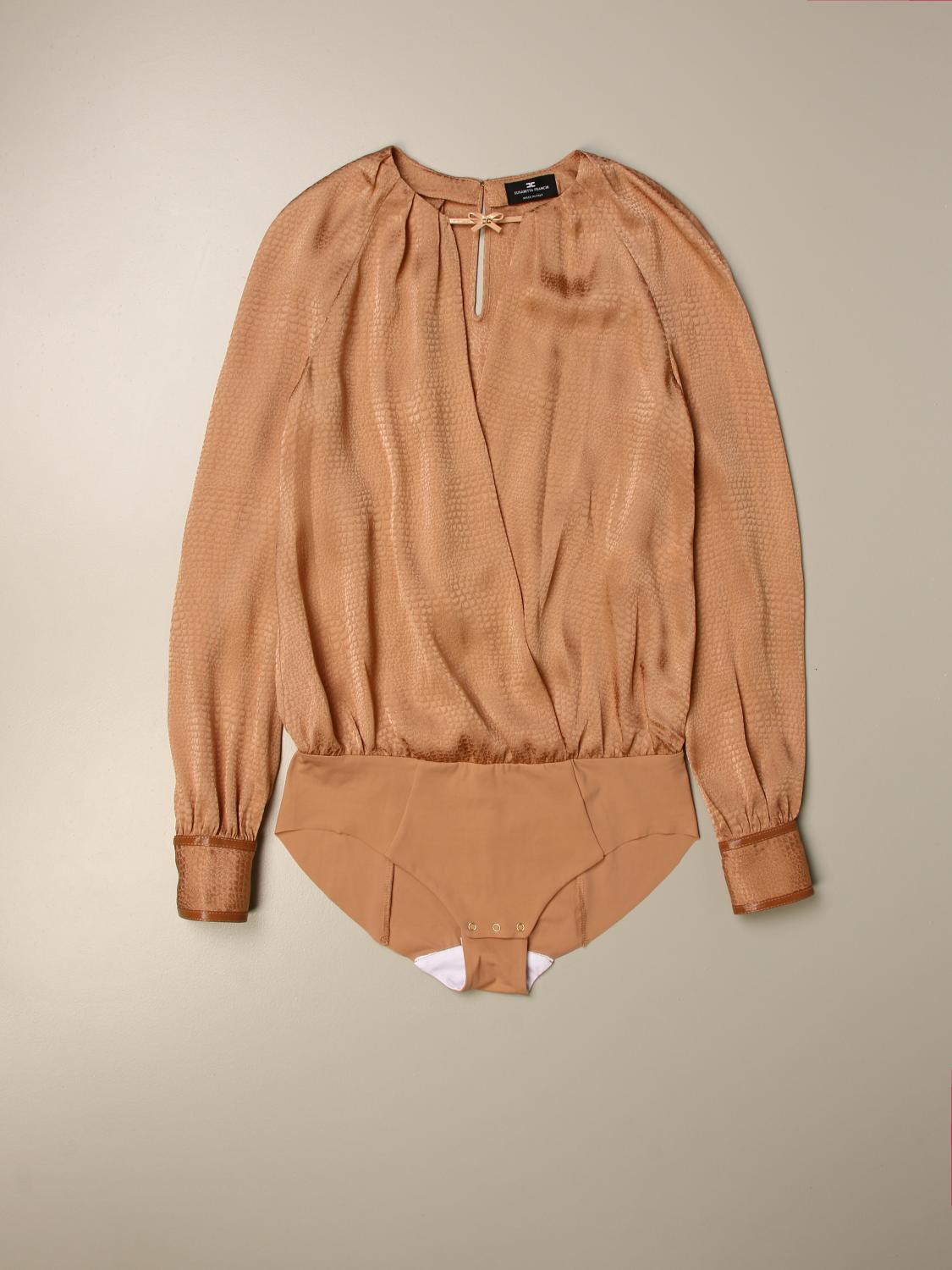 ELISABETTA FRANCHI BODY: Elisabetta Franchi Damen Body, Puder - Img 2