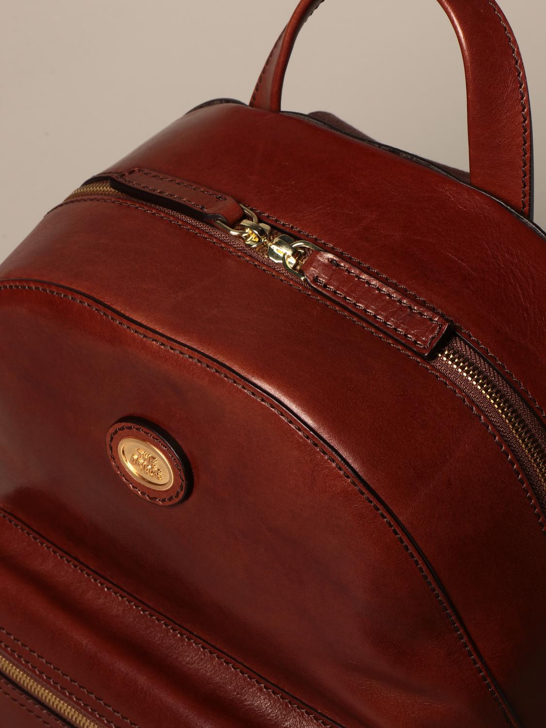 THE BRIDGE BACKPACK: Story Uomo The Bridge backpack in leather, Brown - Img 3