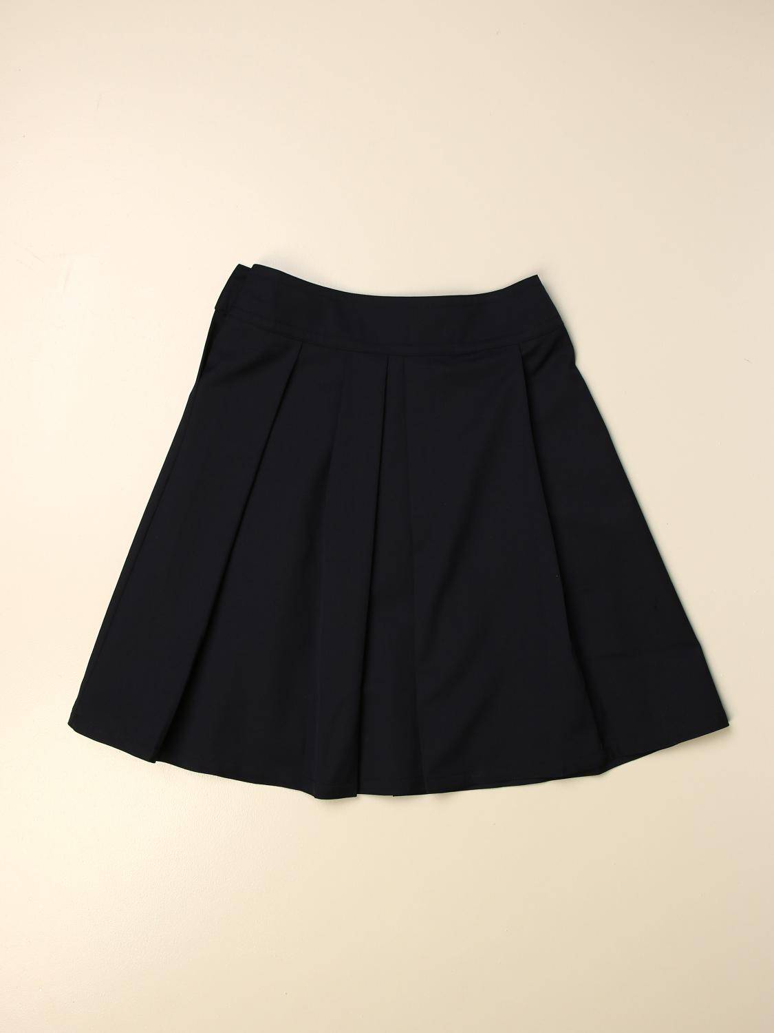 MARNI FALDA: Falda niños Marni, Azul Oscuro - Img 1