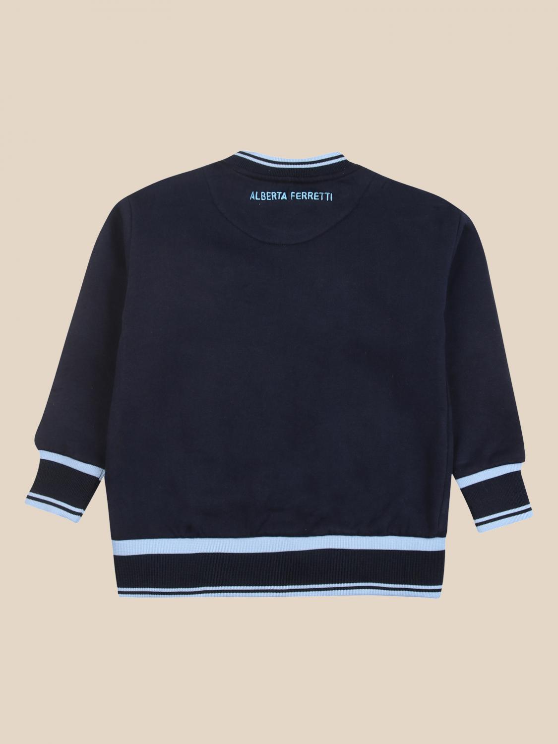 ALBERTA FERRETTI JUNIOR JERSEY: Jersey niños Alberta Ferretti Junior, Azul Oscuro - Img 2