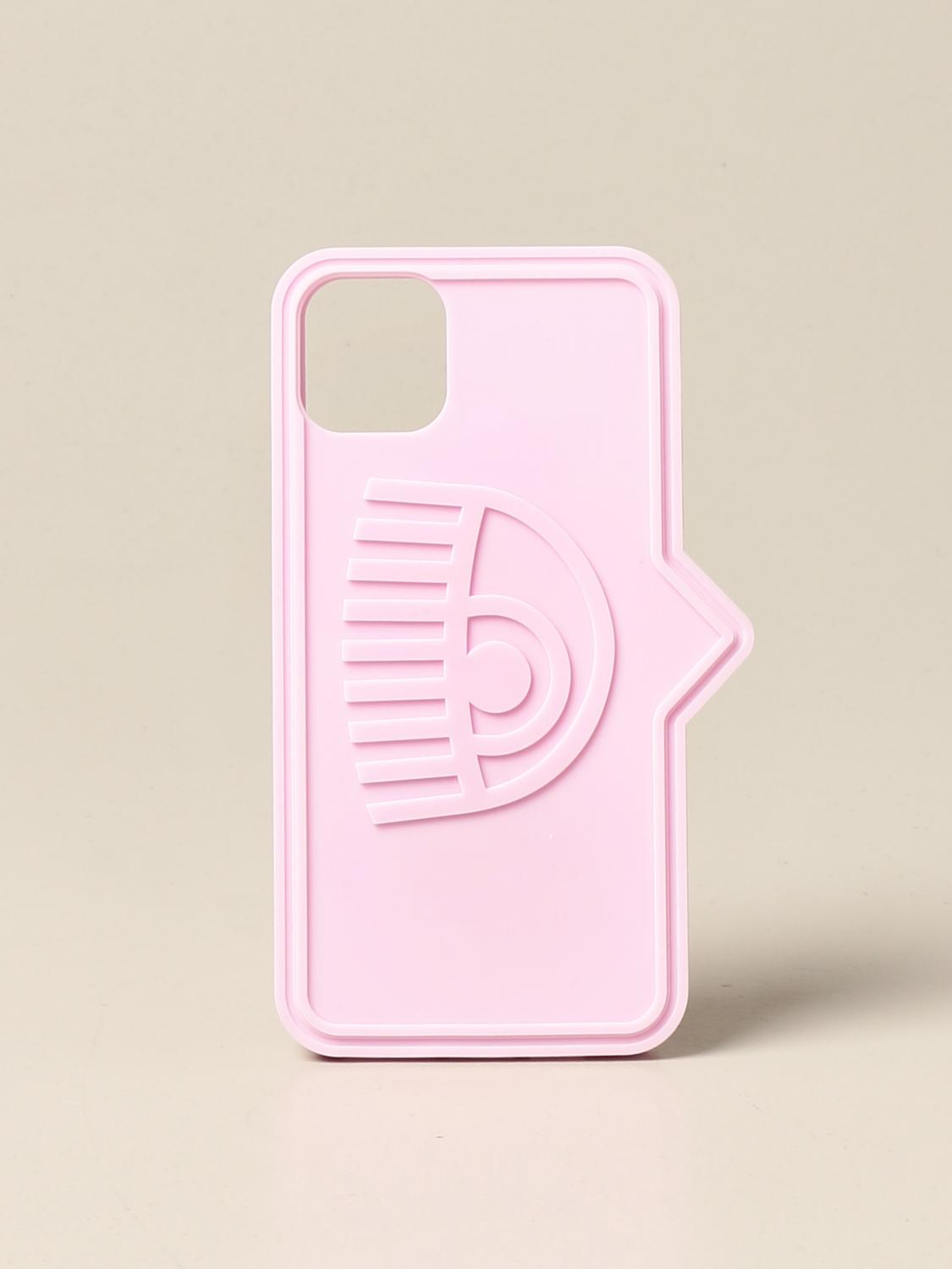 Chiara Ferragni Iphone 11 Pro Max silicone cover with eyelike logo 