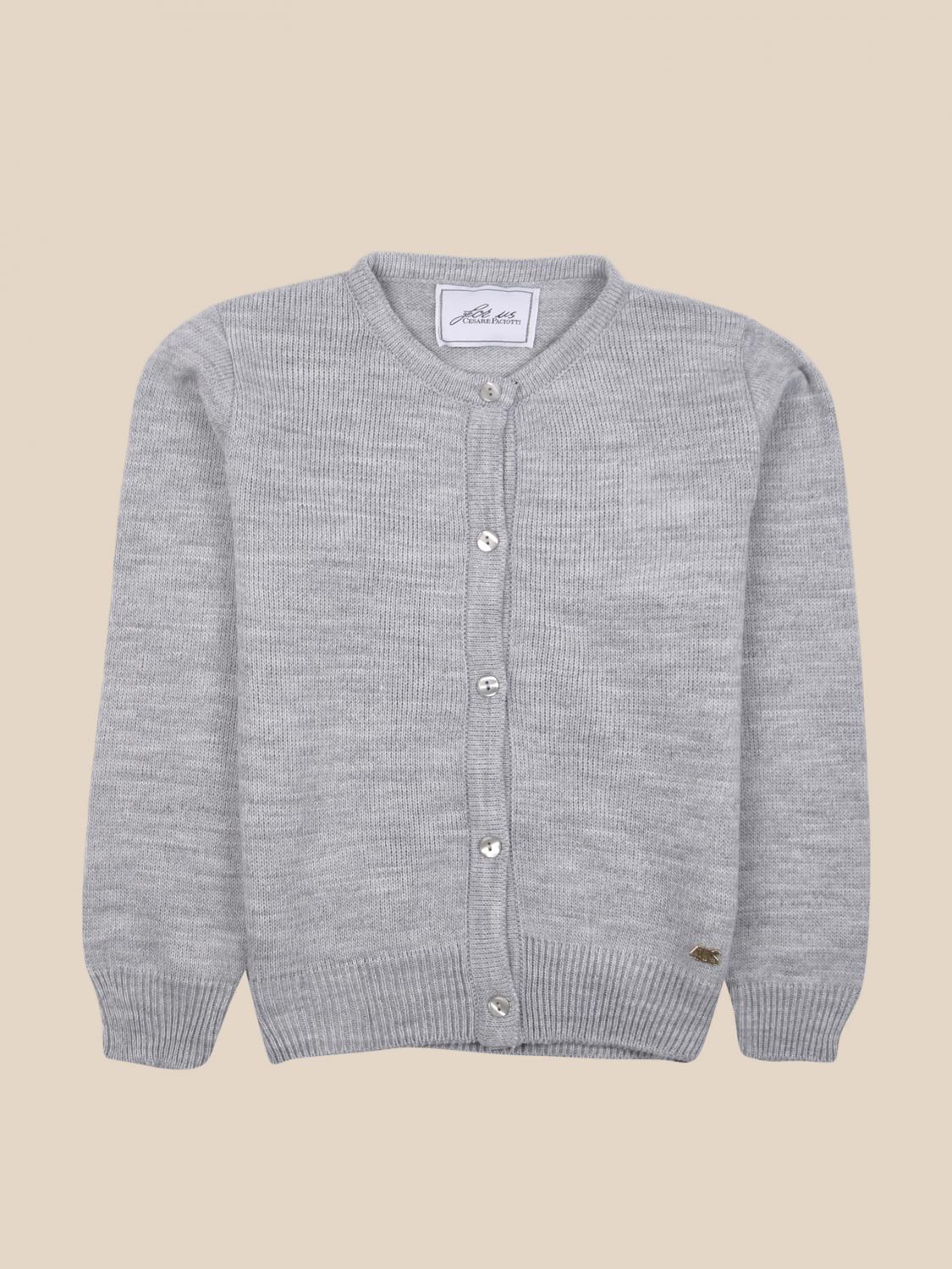 PACIOTTI SWEATER: Paciotti basic crewneck sweater, Grey - Img 1