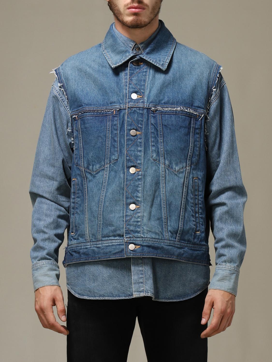 Ambush denim jacket / shirt - Denim | BMYE002F20DEN001 | GIGLIO.COM