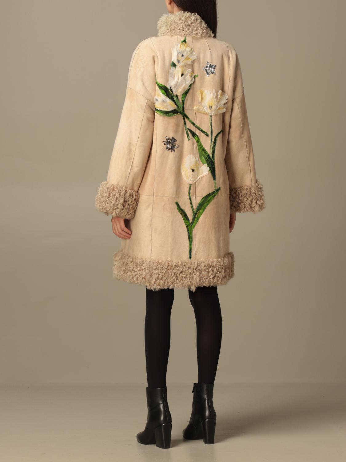 DOLCE & GABBANA ABRIGO: Abrigo mujer Dolce & Gabbana, Tórtola - Img 3