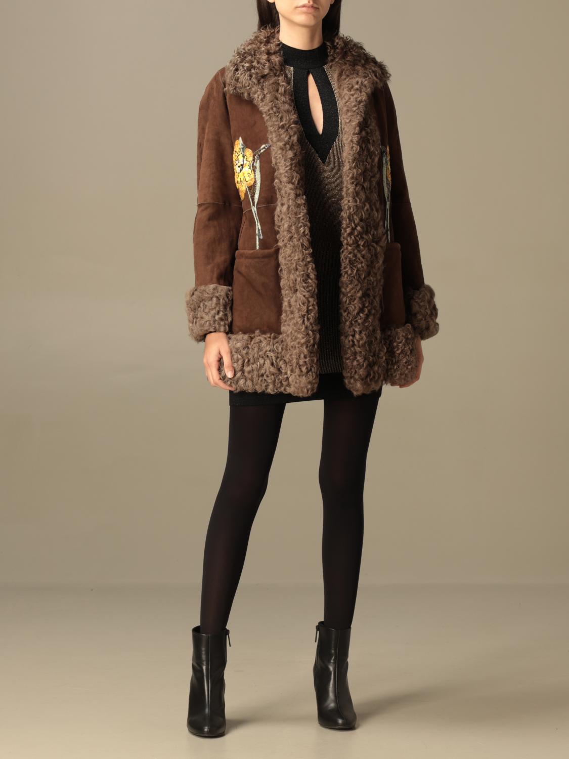 DOLCE & GABBANA ABRIGO: Abrigo mujer Dolce & Gabbana, Marrón - Img 2