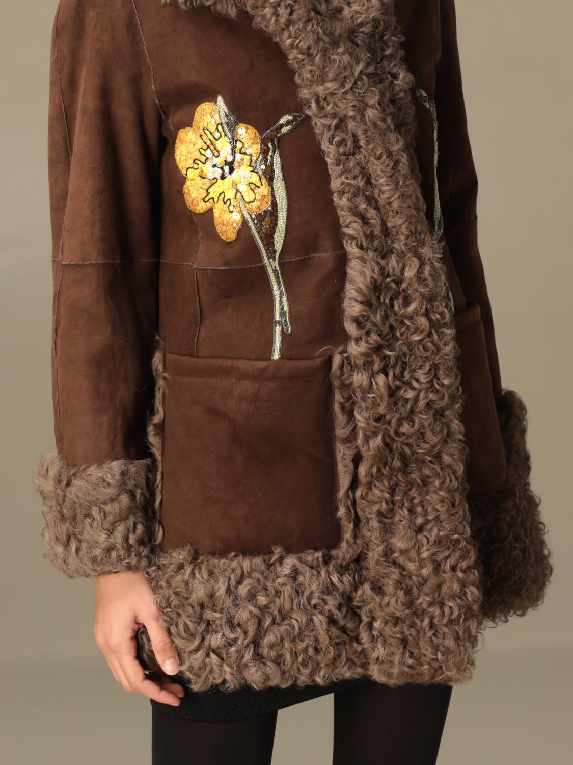 DOLCE & GABBANA ABRIGO: Abrigo mujer Dolce & Gabbana, Marrón - Img 5