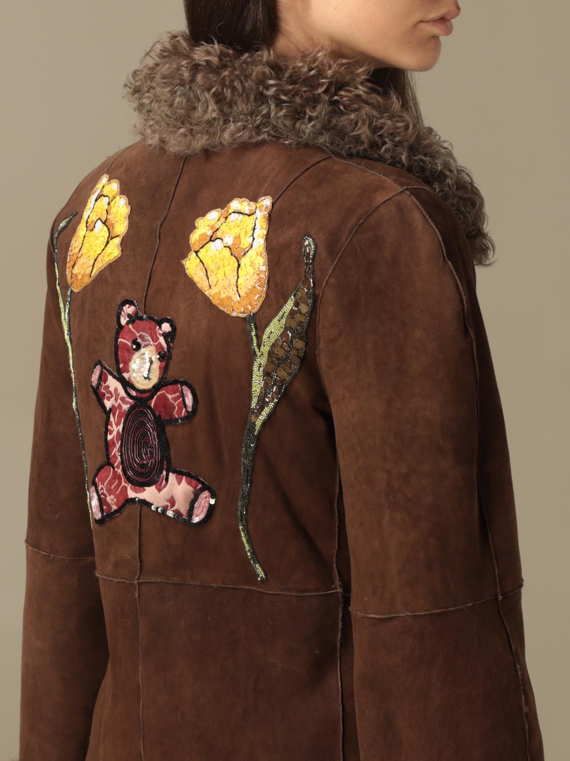 DOLCE & GABBANA ABRIGO: Abrigo mujer Dolce & Gabbana, Marrón - Img 6