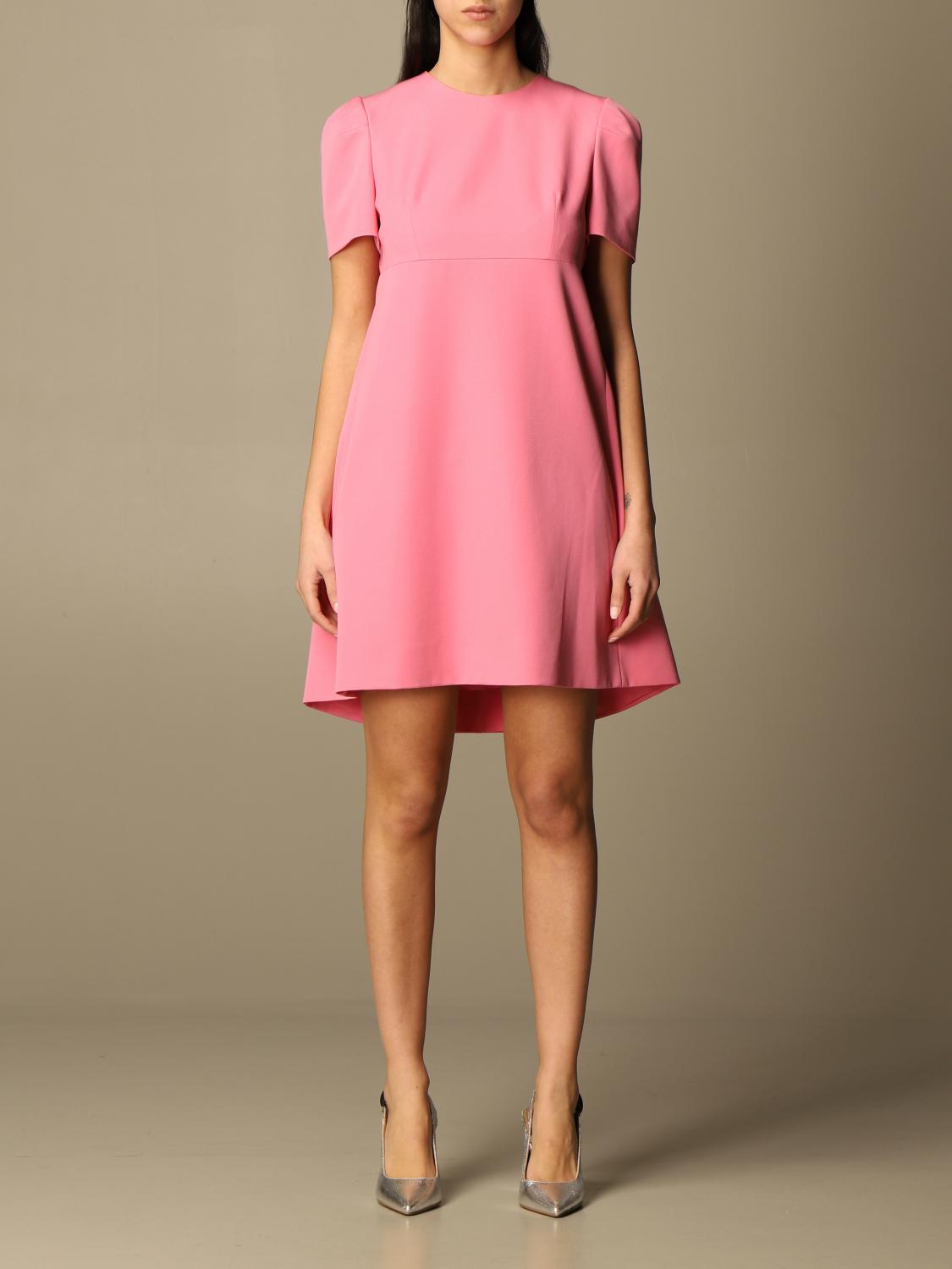 ALEXANDER MCQUEEN short dress Pink Alexander McQueen dress 646250 QJAAC online at GIGLIO.COM