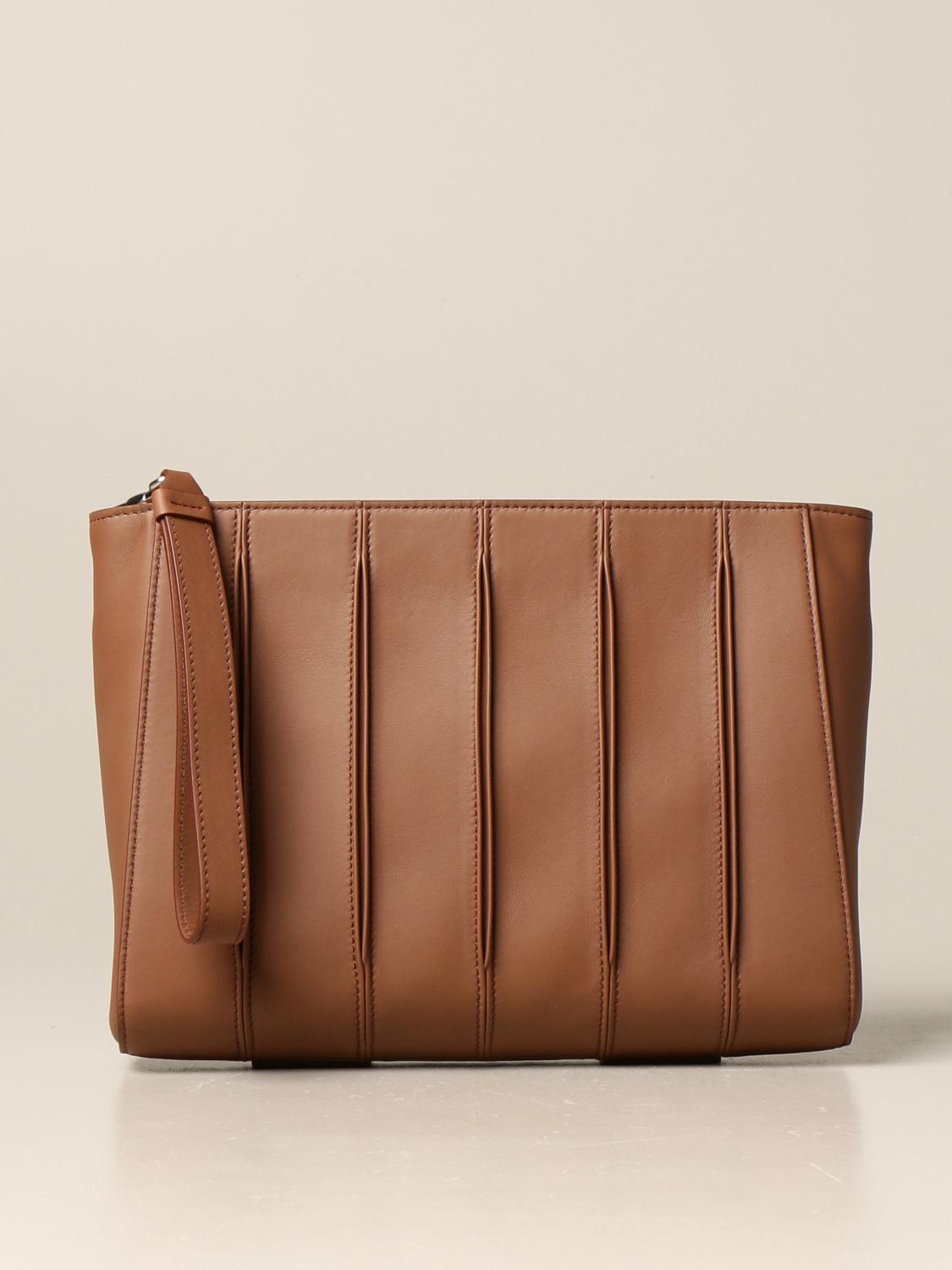 Sac à Main Max Mara Vintage En Cuir Camel - Grand Modèle Fourre-tout, épaule, état Très Bon, Fabriqué En Italie