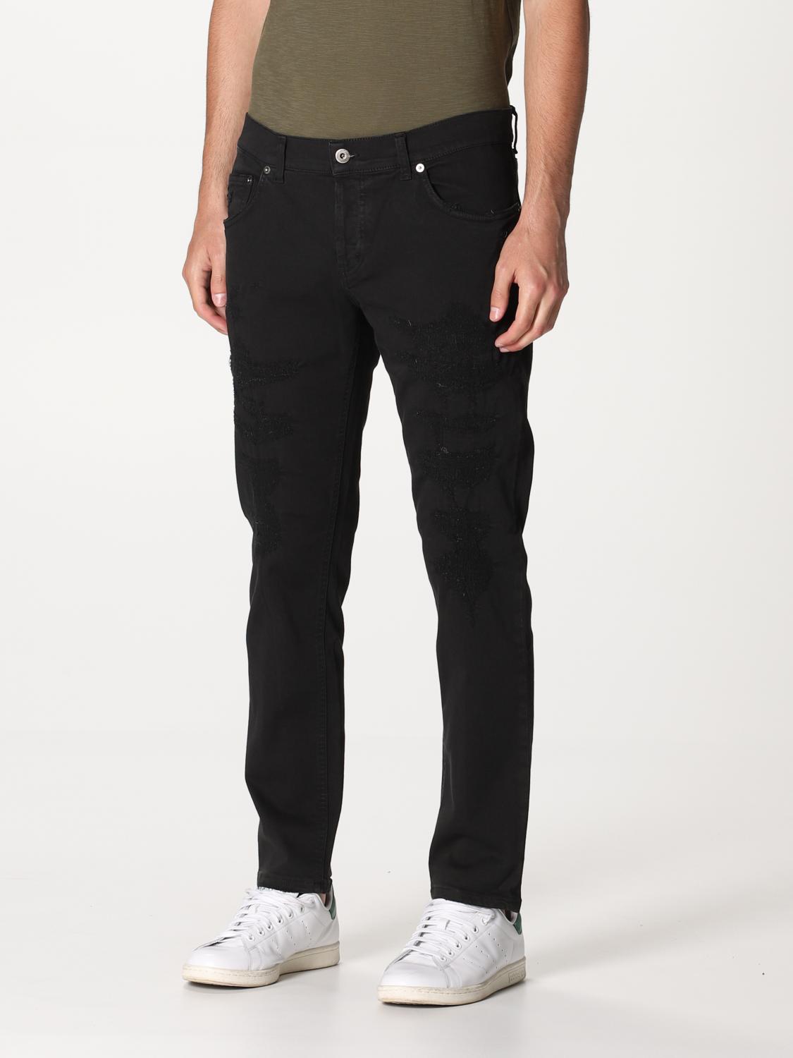 DONDUP JEANS: Dondup Herren Jeans, Schwarz - Img 3