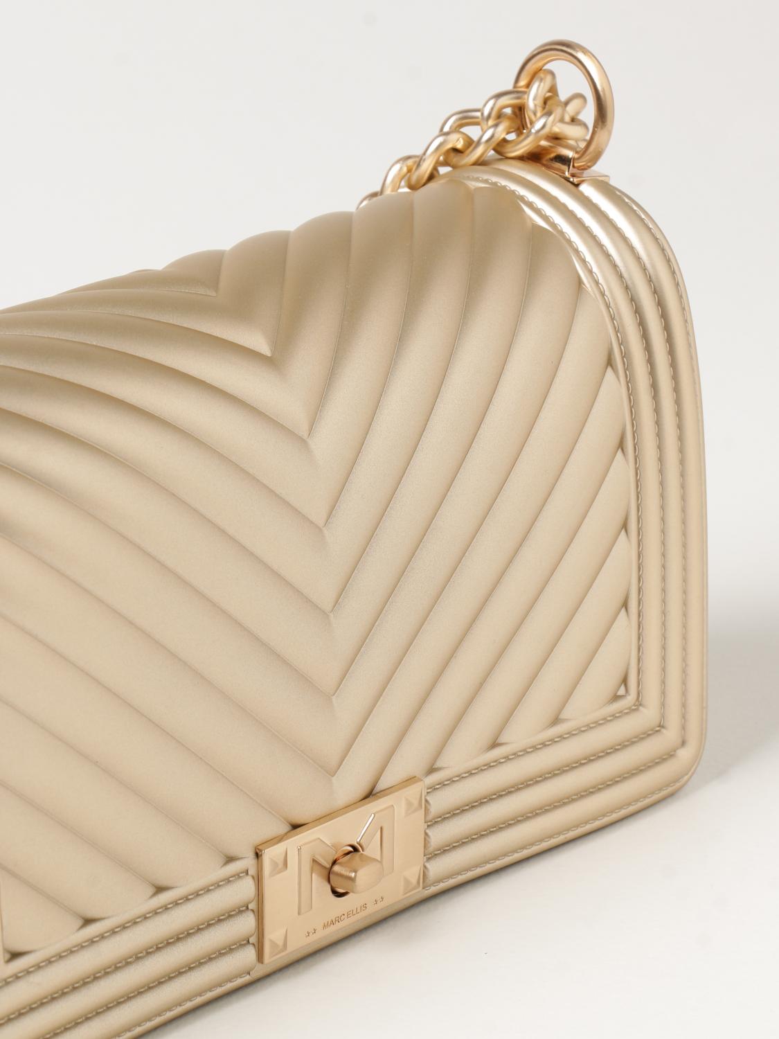 MARC ELLIS BANDOLERA: Mini bolso mujer Marc Ellis, Oro - Img 3