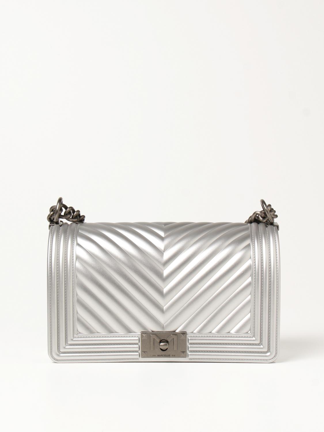 MARC ELLIS BANDOLERA: Mini bolso mujer Marc Ellis, Plata - Img 1