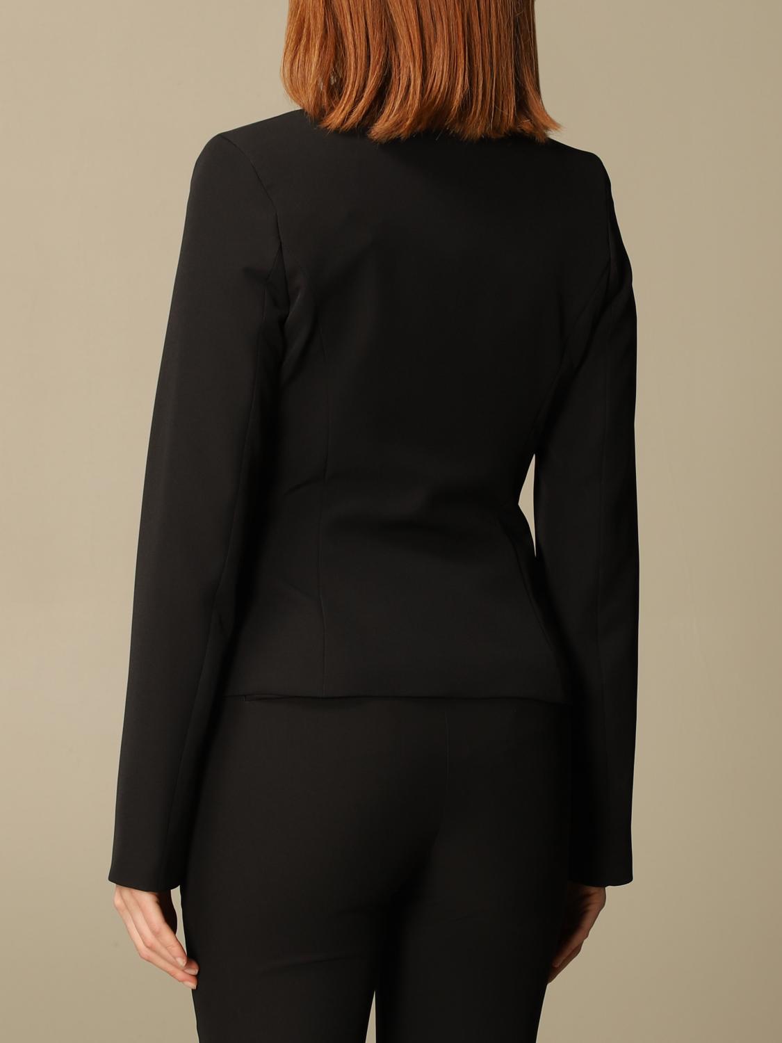 LIU JO BLAZER: Giacca a monopetto Liu Jo basic, Nero - Img 2