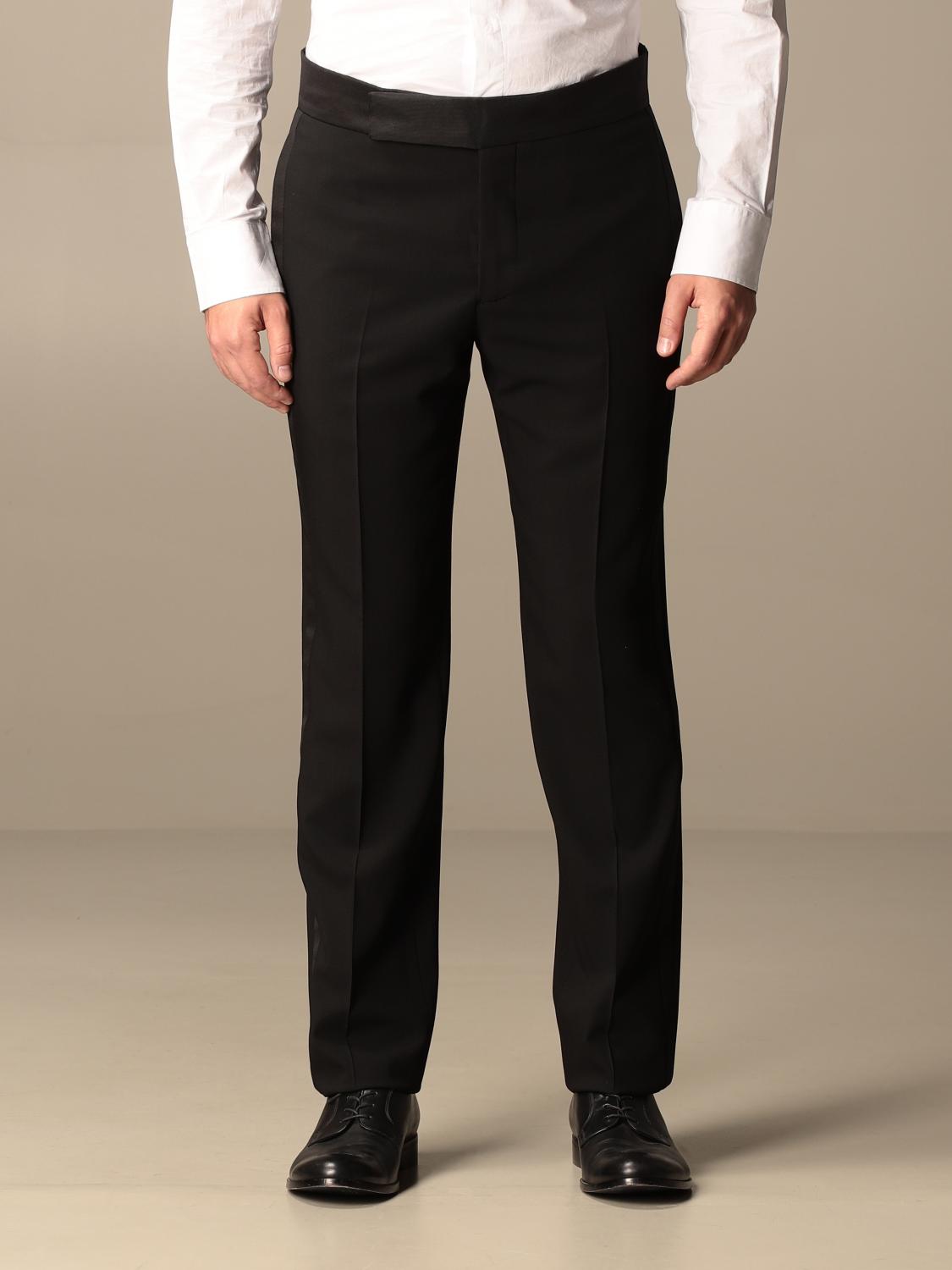 Giorgio Armani Suit men - Black | 8WGAS007 T002Z | GIGLIO.COM