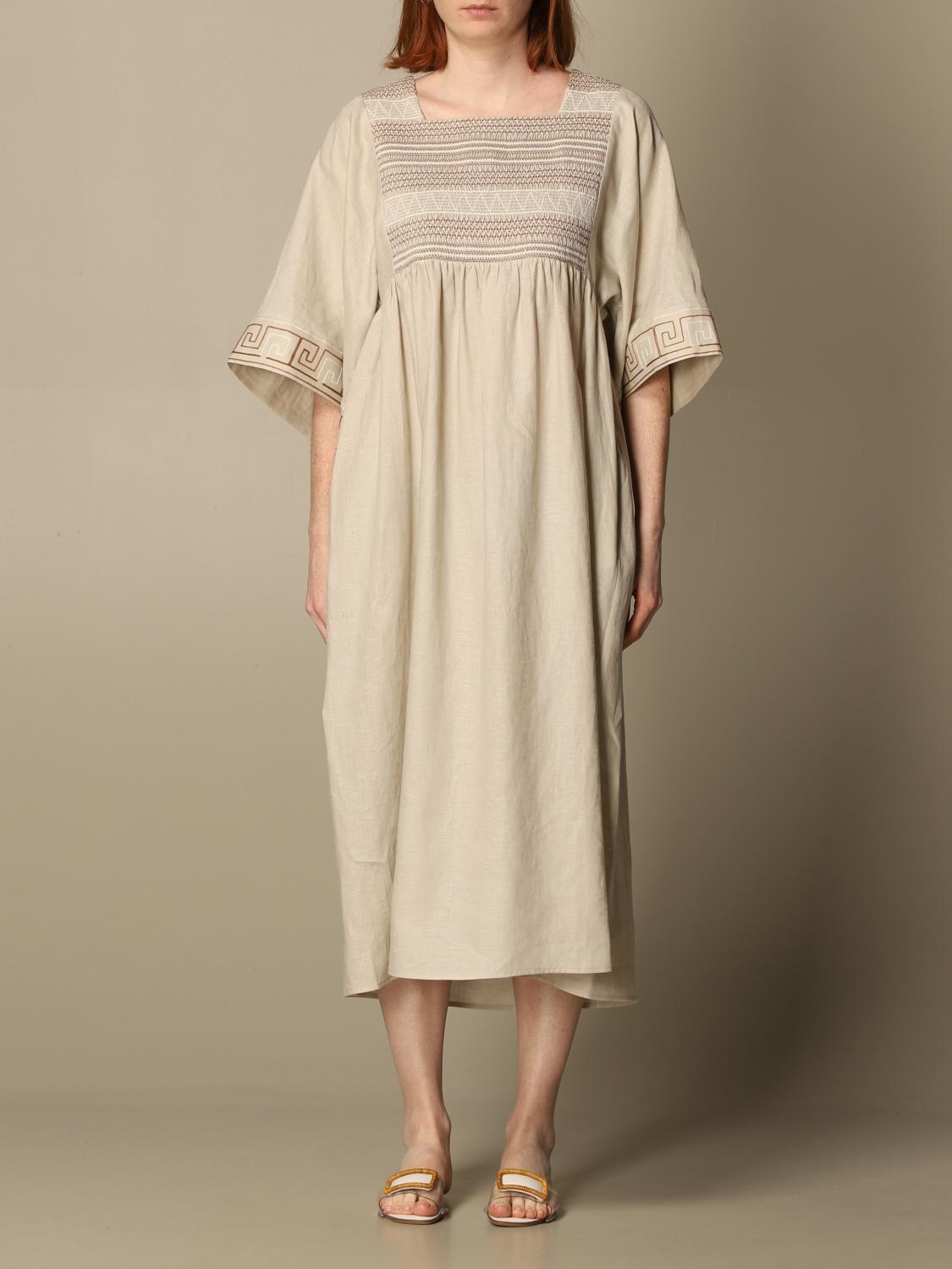 ワンピース Tory Burch Abito Lungo In Cotone Cotton Poplin Dress: Women's Designer Dresses | Tory Burch