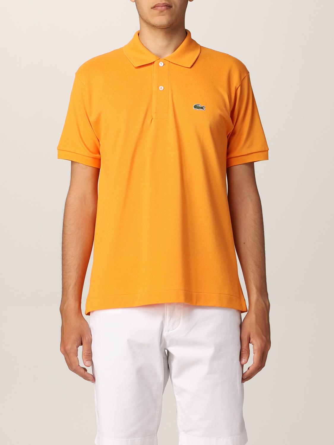 LACOSTE POLO SHIRT: Polo shirt men Lacoste, Orange - Img 1
