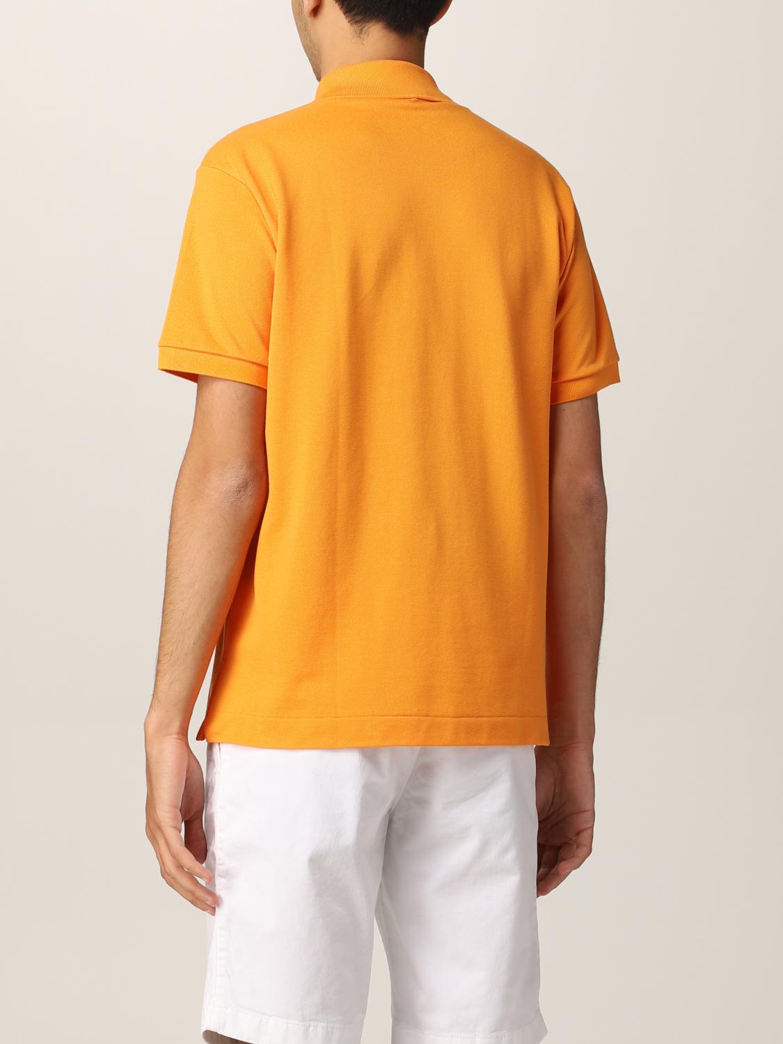 LACOSTE POLO SHIRT: Polo shirt men Lacoste, Orange - Img 2