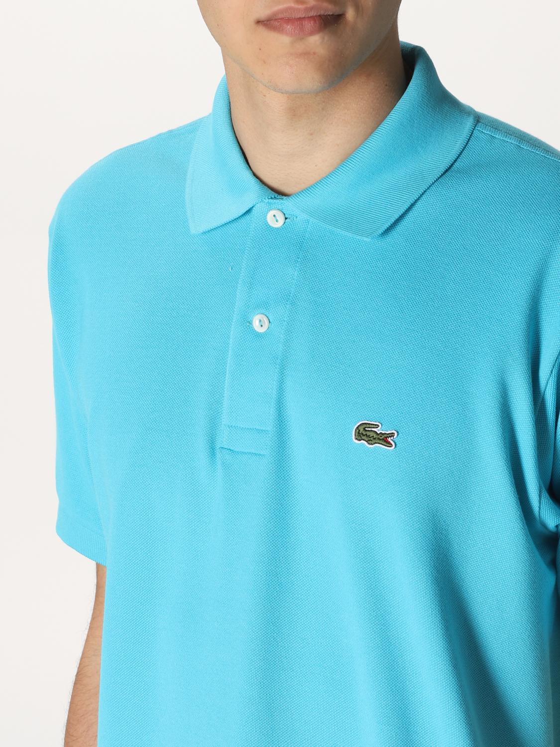 LACOSTE POLO: Lacoste Herren Polo, Türkis - Img 3