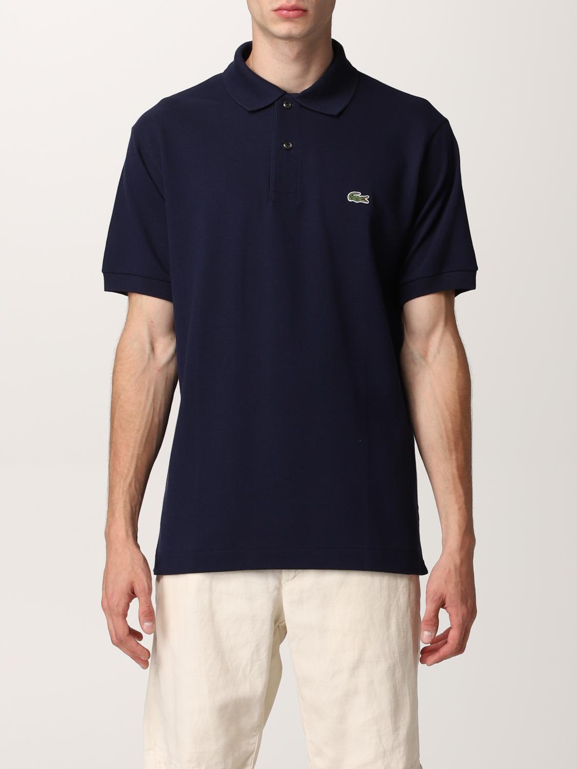 LACOSTE POLO SHIRT: Polo shirt men Lacoste, Blue - Img 1
