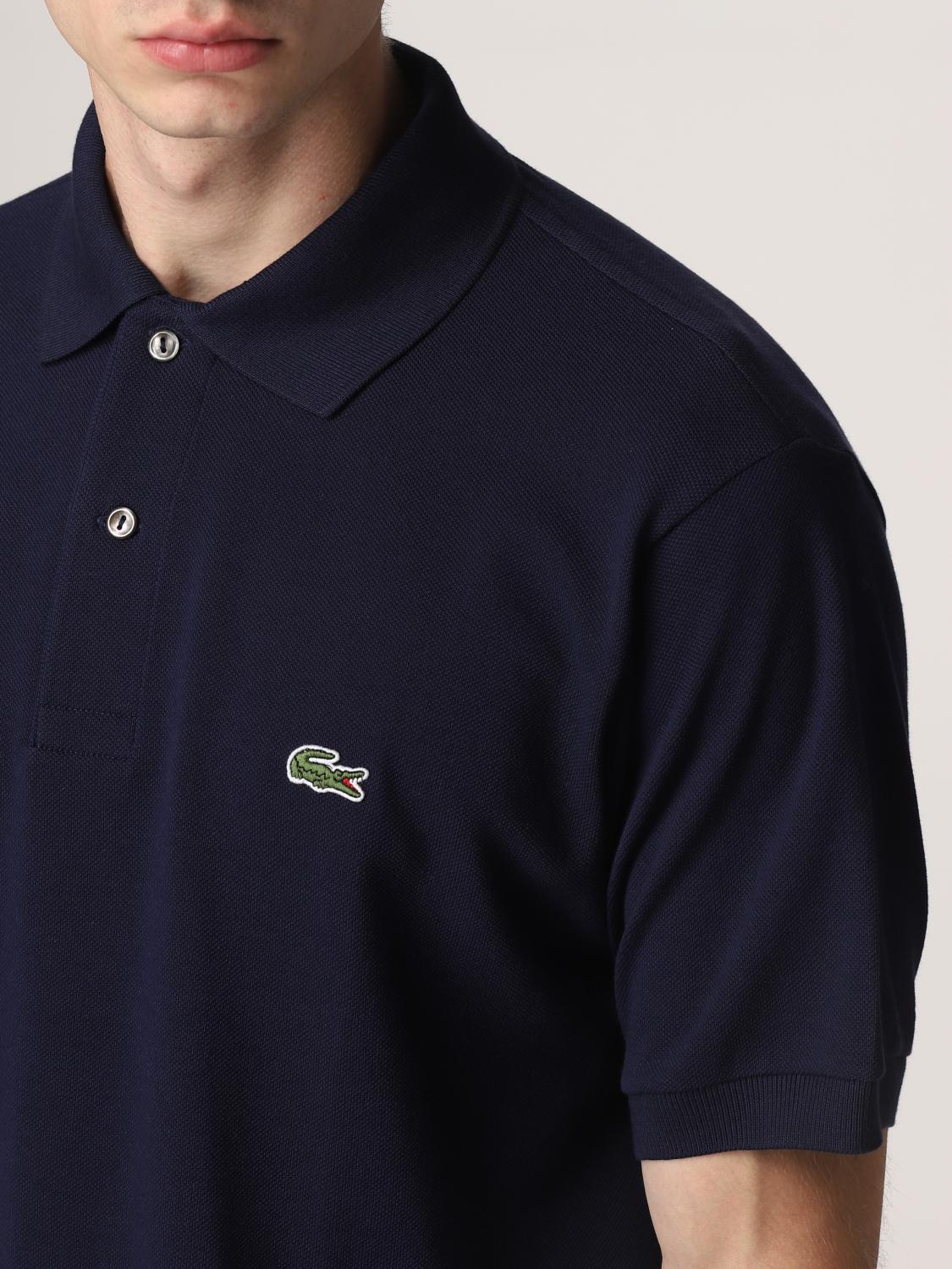 LACOSTE POLO SHIRT: Polo shirt men Lacoste, Blue - Img 3