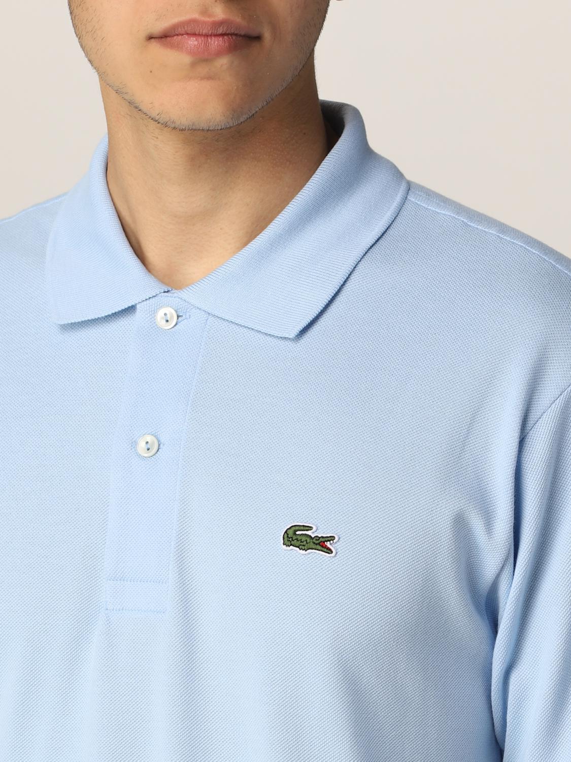 LACOSTE POLO: Lacoste Herren Polo, Hellblau - Img 3