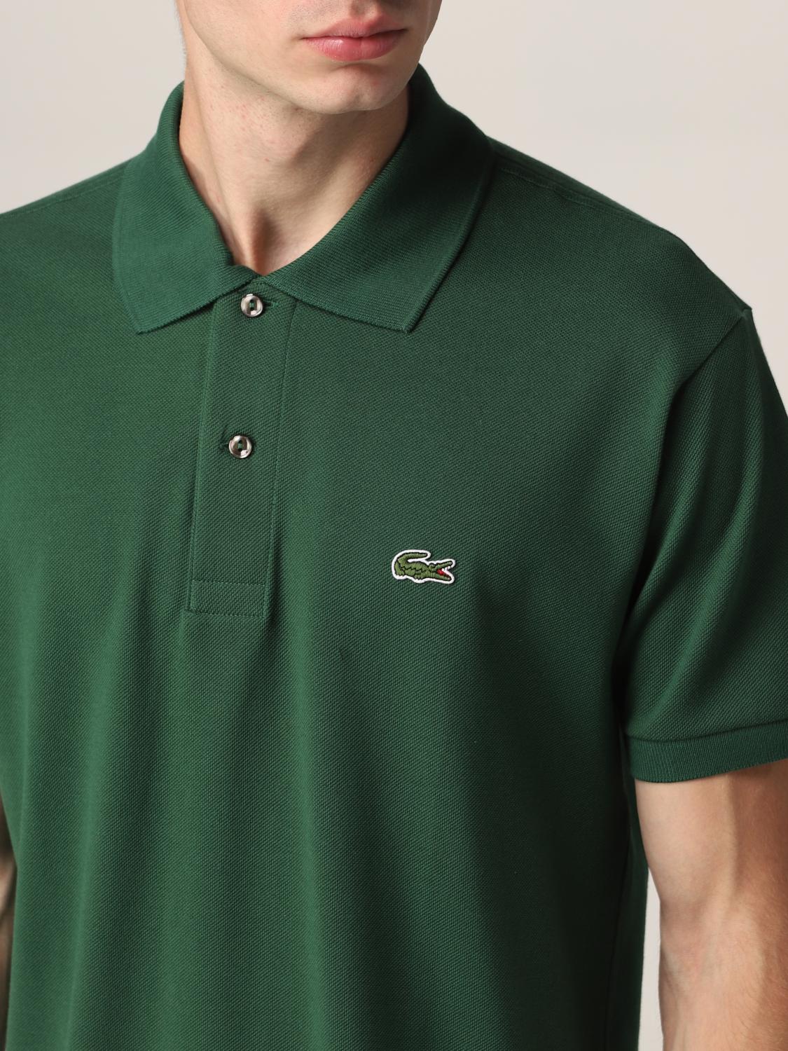 LACOSTE POLO: Lacoste Herren Polo, Grün - Img 3