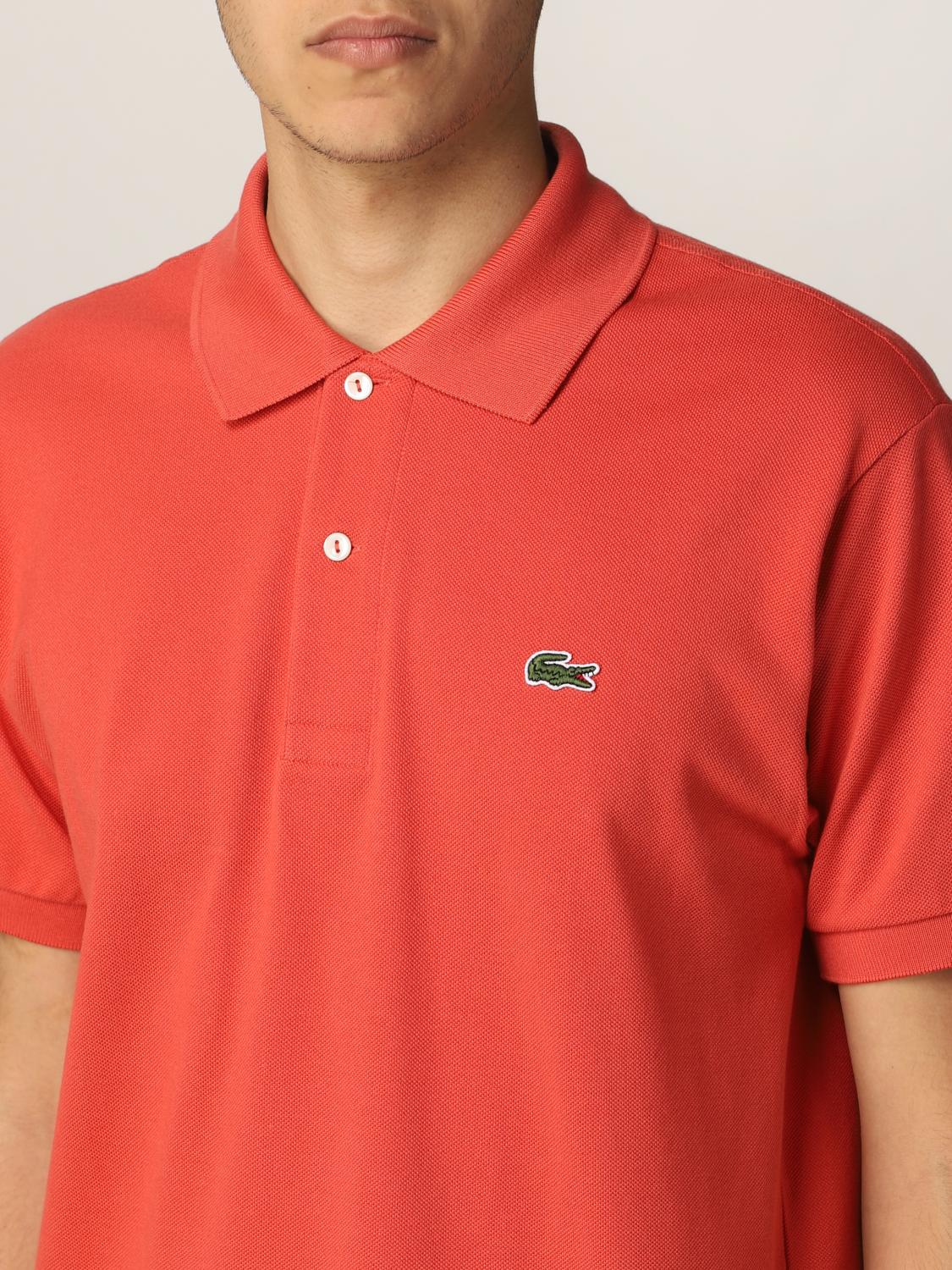 LACOSTE POLO SHIRT: Polo shirt men Lacoste, Red - Img 3