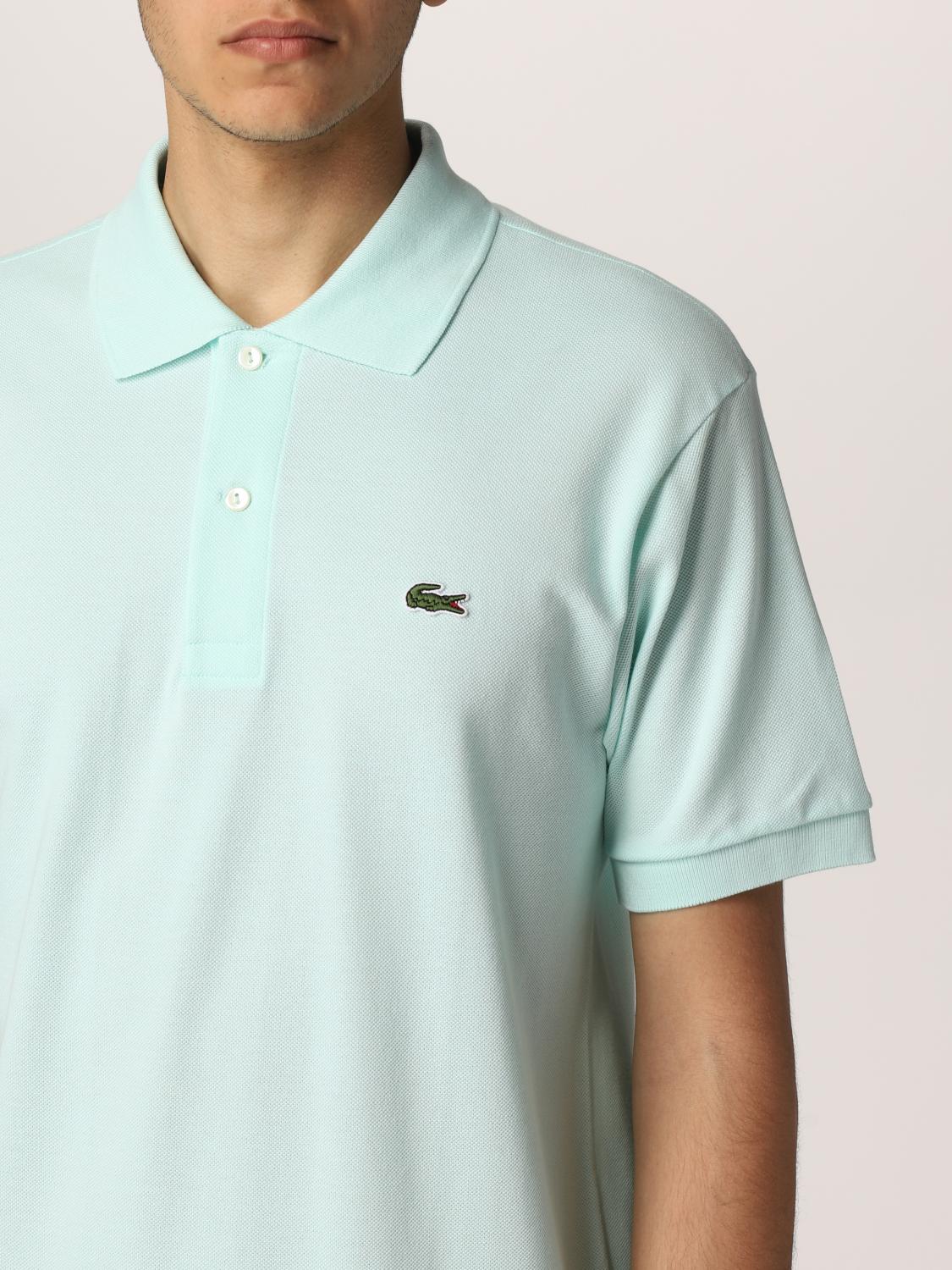 LACOSTE POLO: Lacoste Herren Polo, Hellblau - Img 3