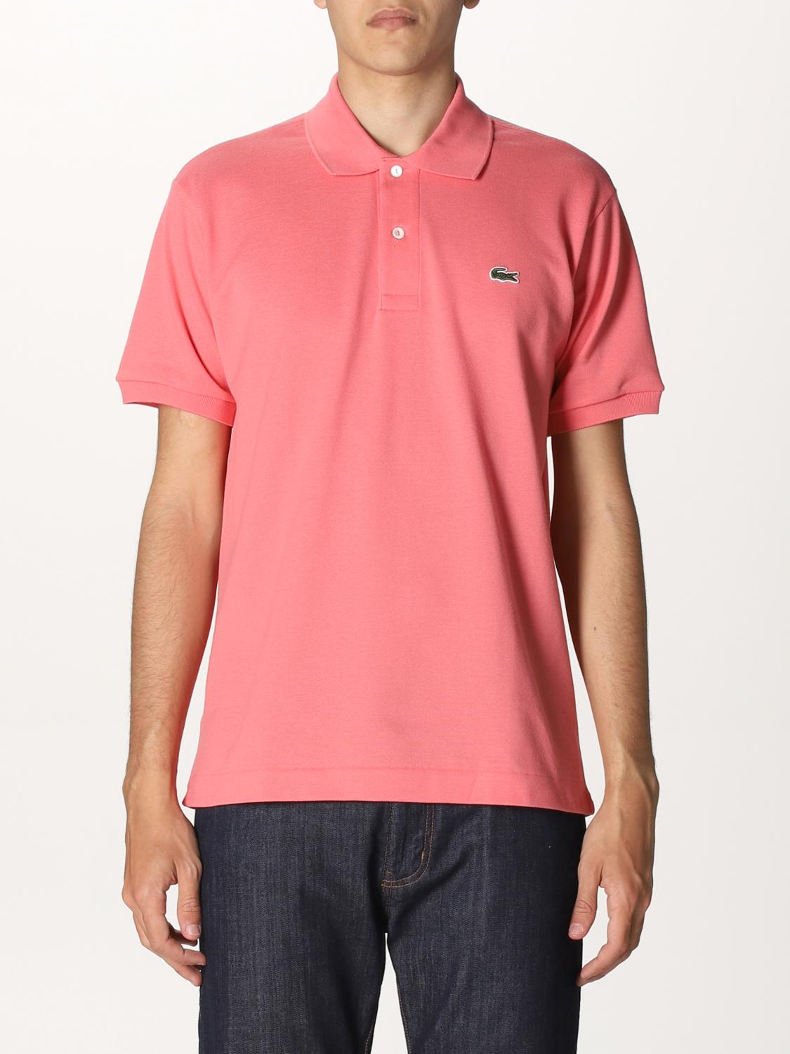 LACOSTE POLO SHIRT: Polo shirt men Lacoste, Salmon - Img 1
